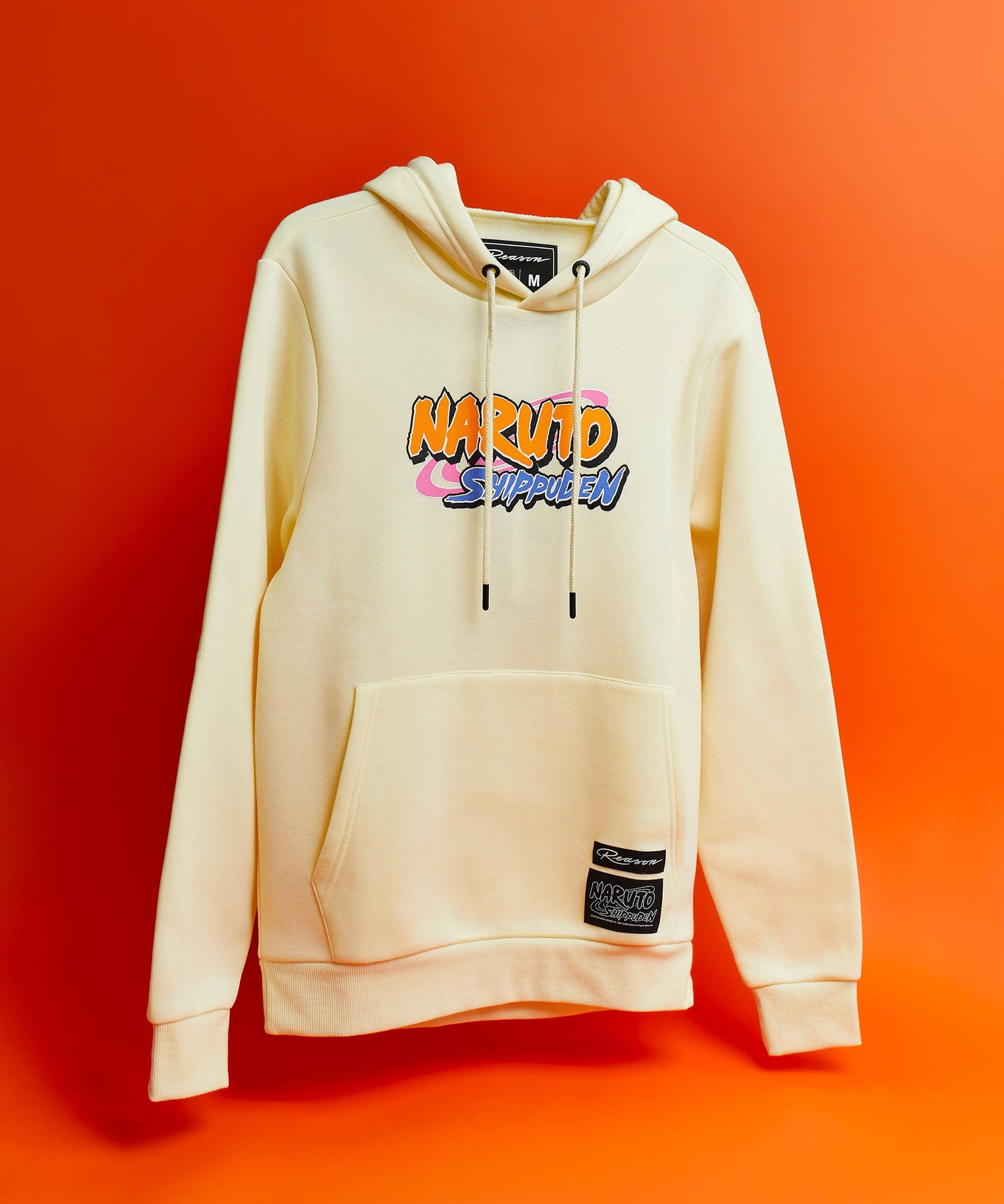 Naruto Alumni Hoodie With Front Graphic Print