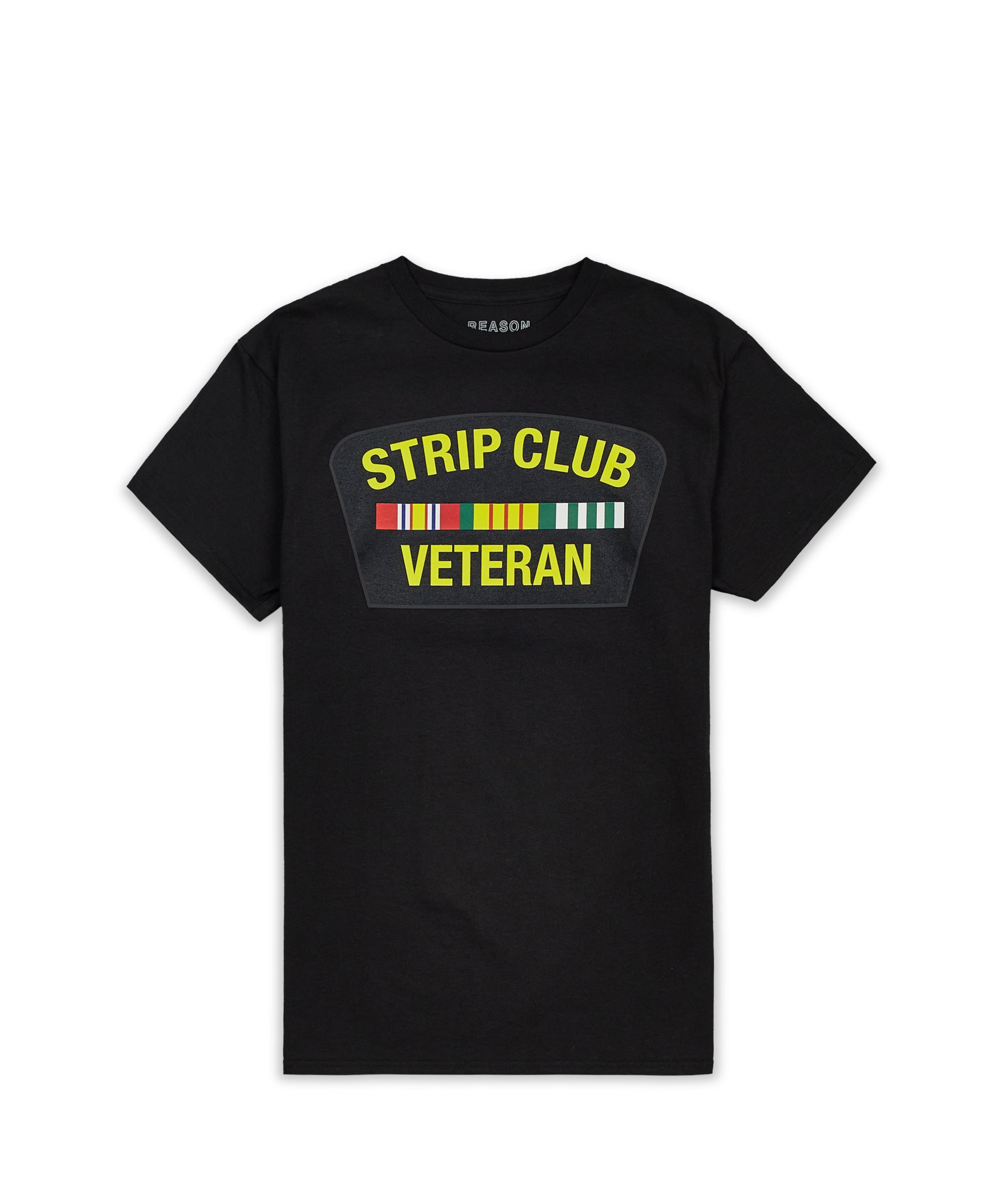 Alternate View 3 of Strip Club Veteran Short Sleeve Tee - Black