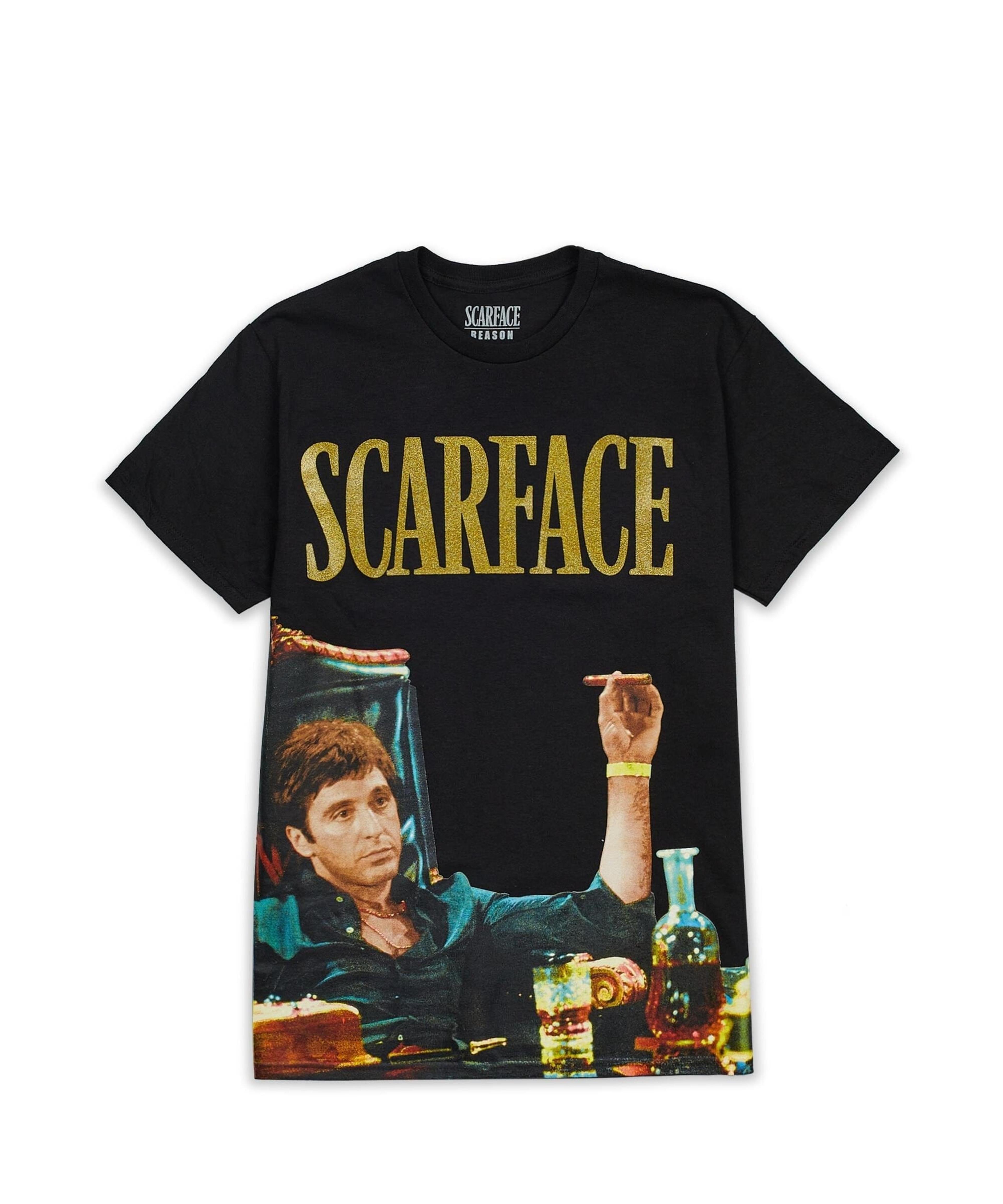 Alternate View 3 of Scarface™ Photo Print Money Tee - Black