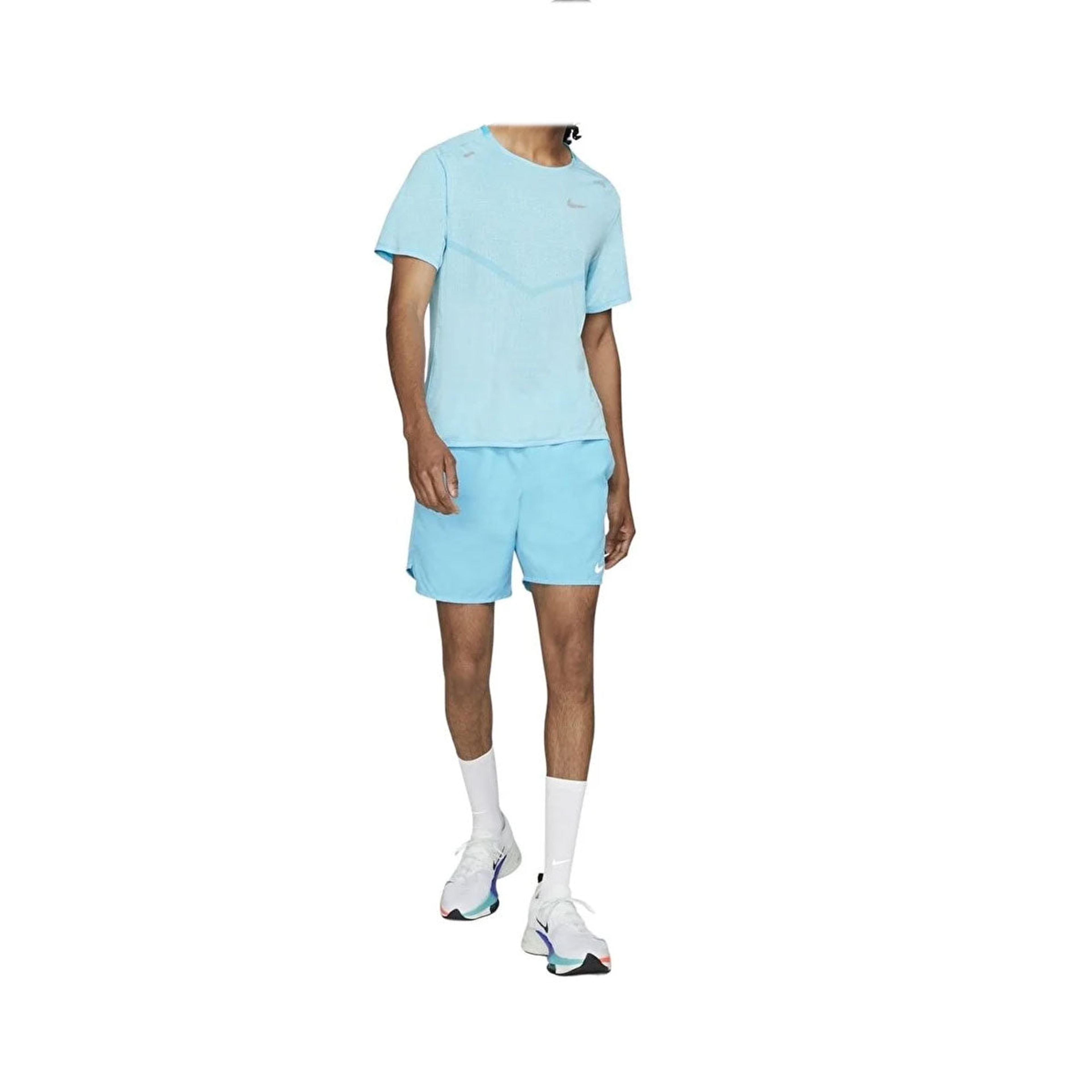 Alternate View 1 of Nike Men's Dri-FIT ADV Run Division TechKnit Short-Sleeve Blue