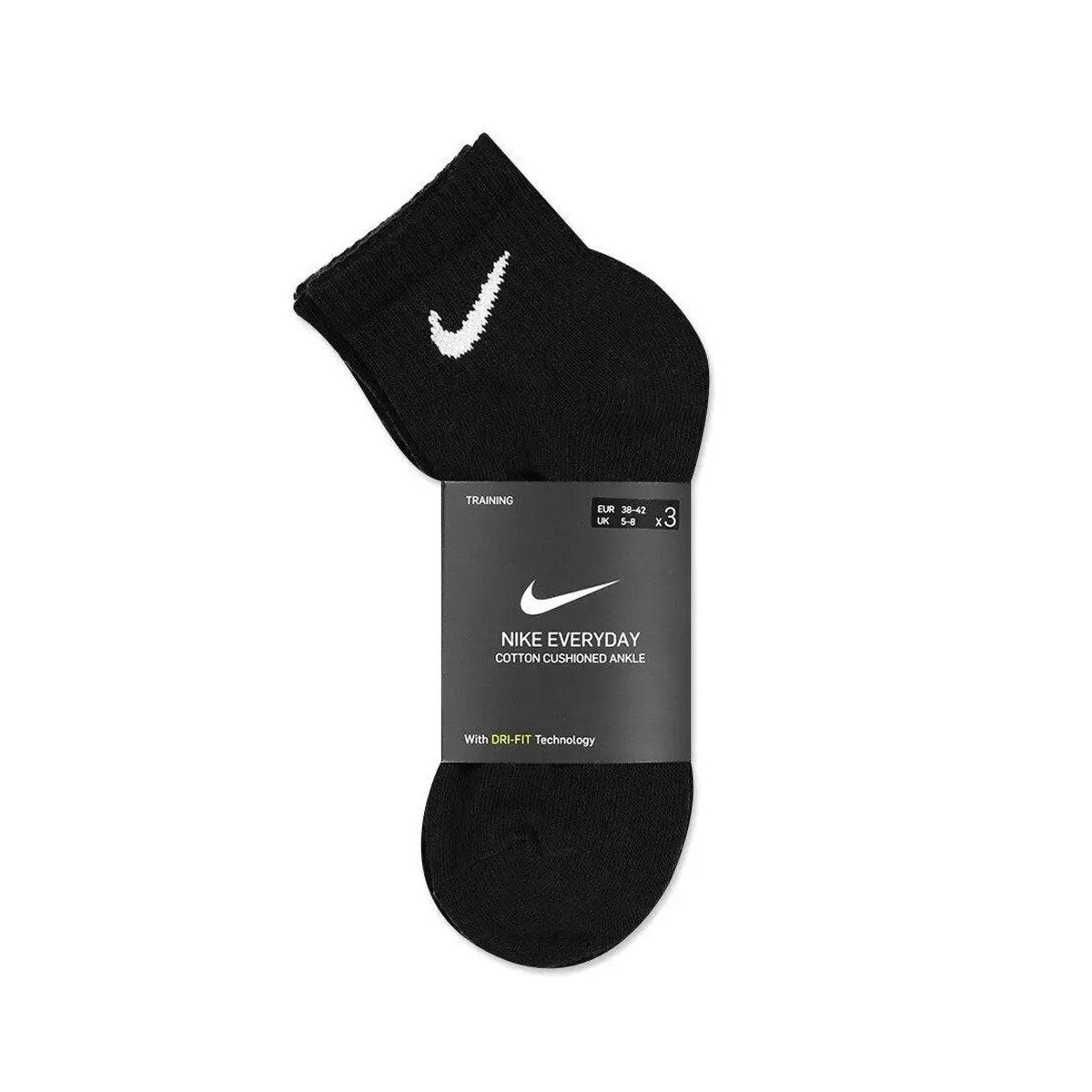 Alternate View 1 of Nike Cushioned Training Ankle Socks (3pairs)