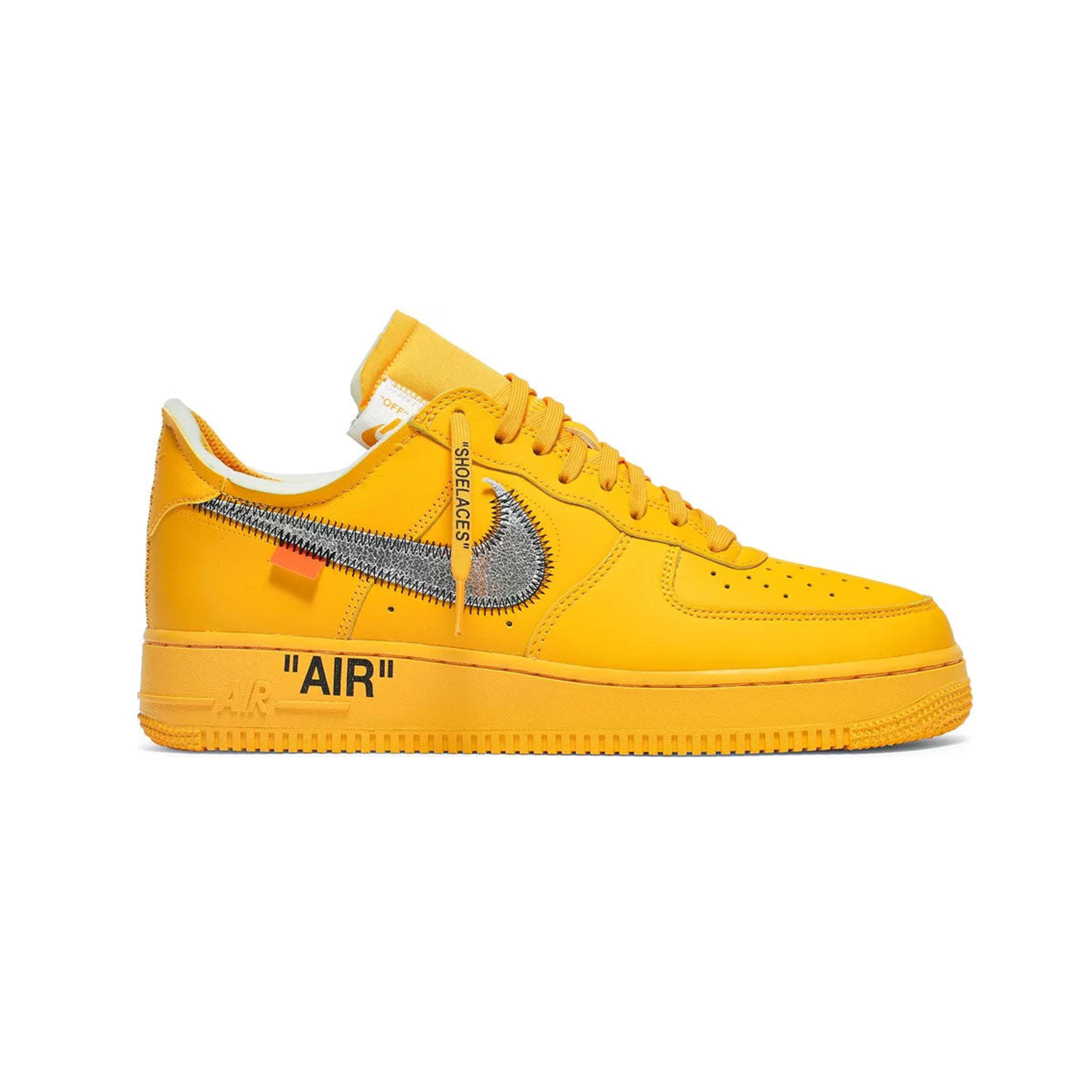 Nike Air Force 1 Low Retro (White/University Gold-Gum Yellow) 10.5