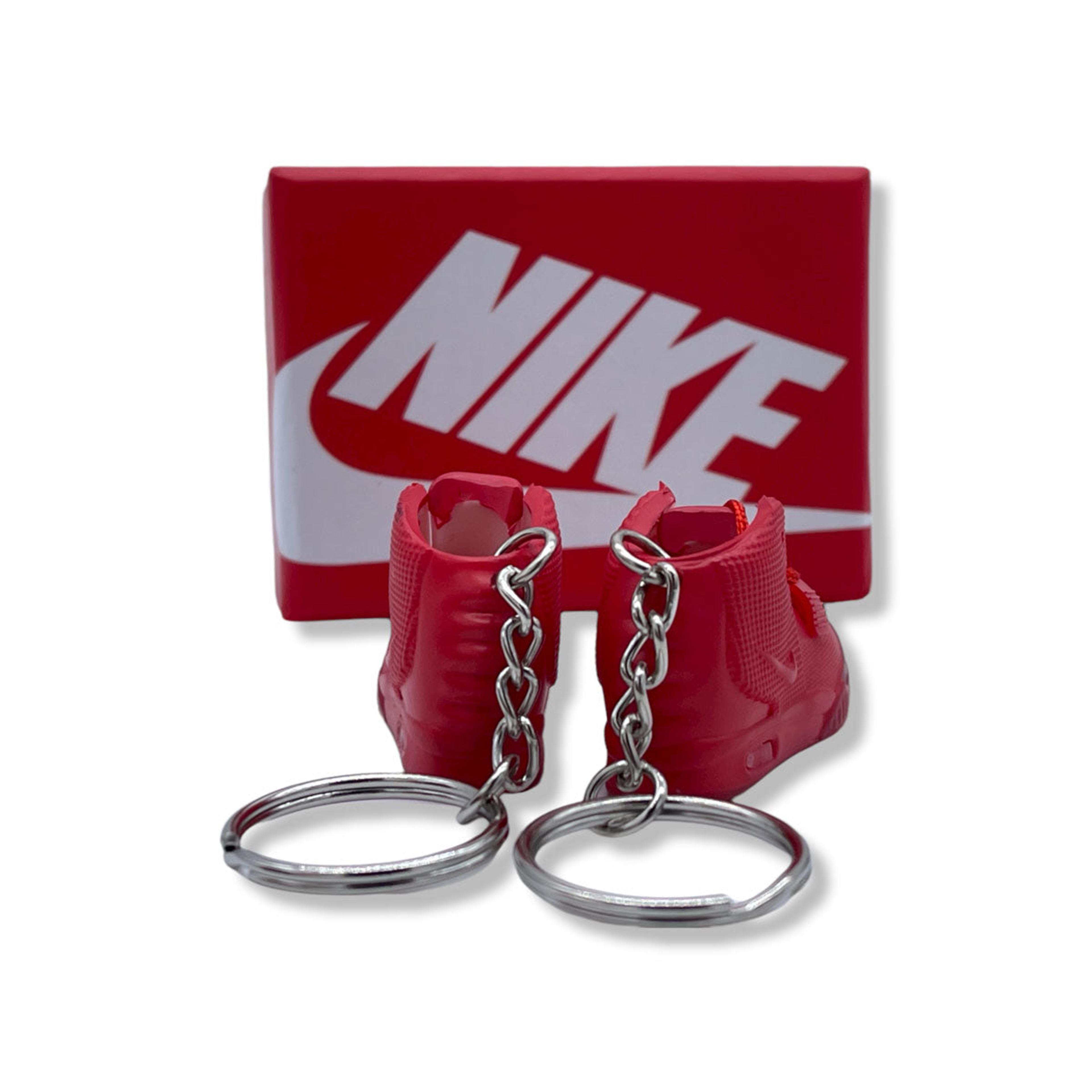 Alternate View 2 of 3D Sneaker Keychain- Nike Air Yeezy 2 Red October Pair