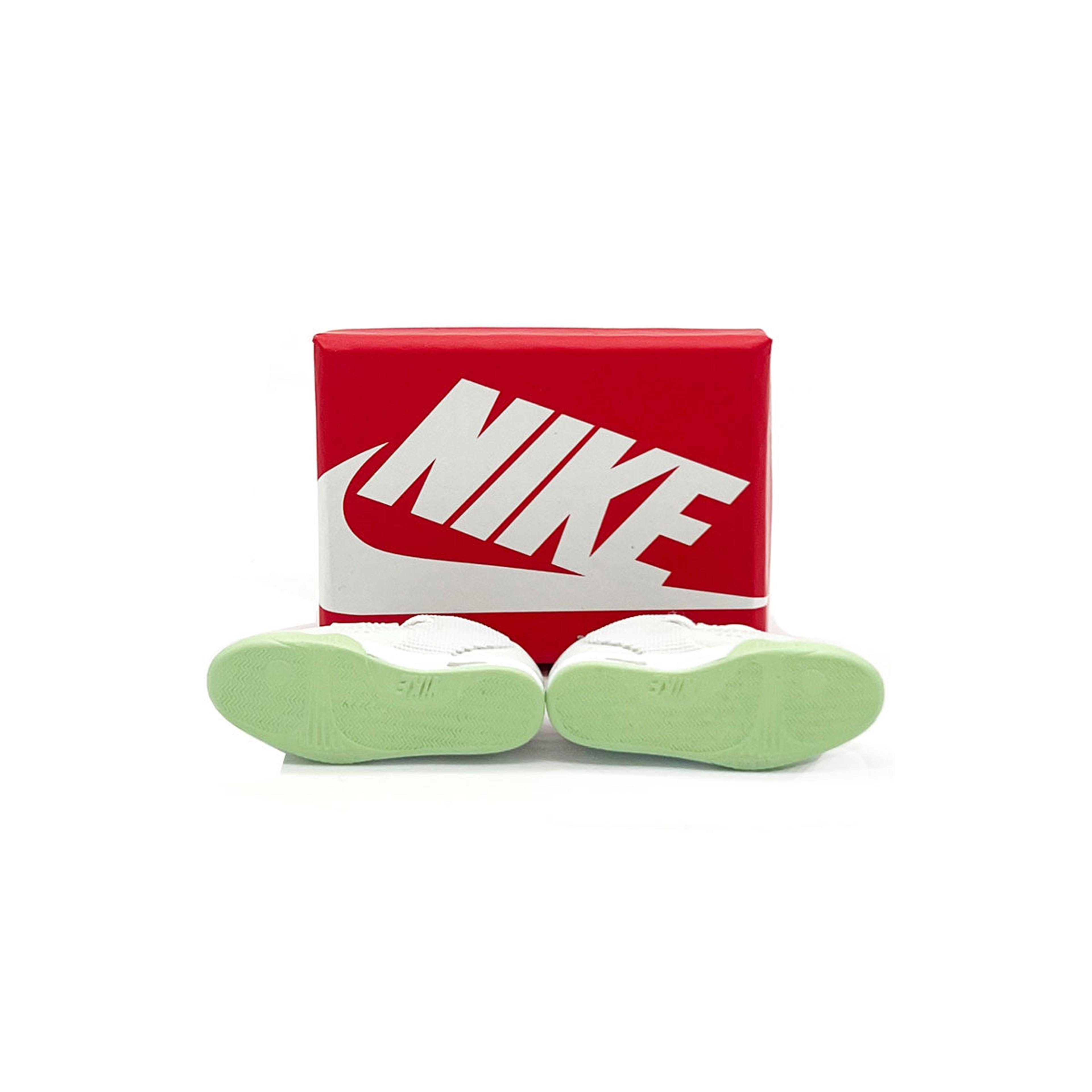 Alternate View 3 of 3D Sneaker Keychain- Nike Air Yeezy 2 Pure Platinum Pair