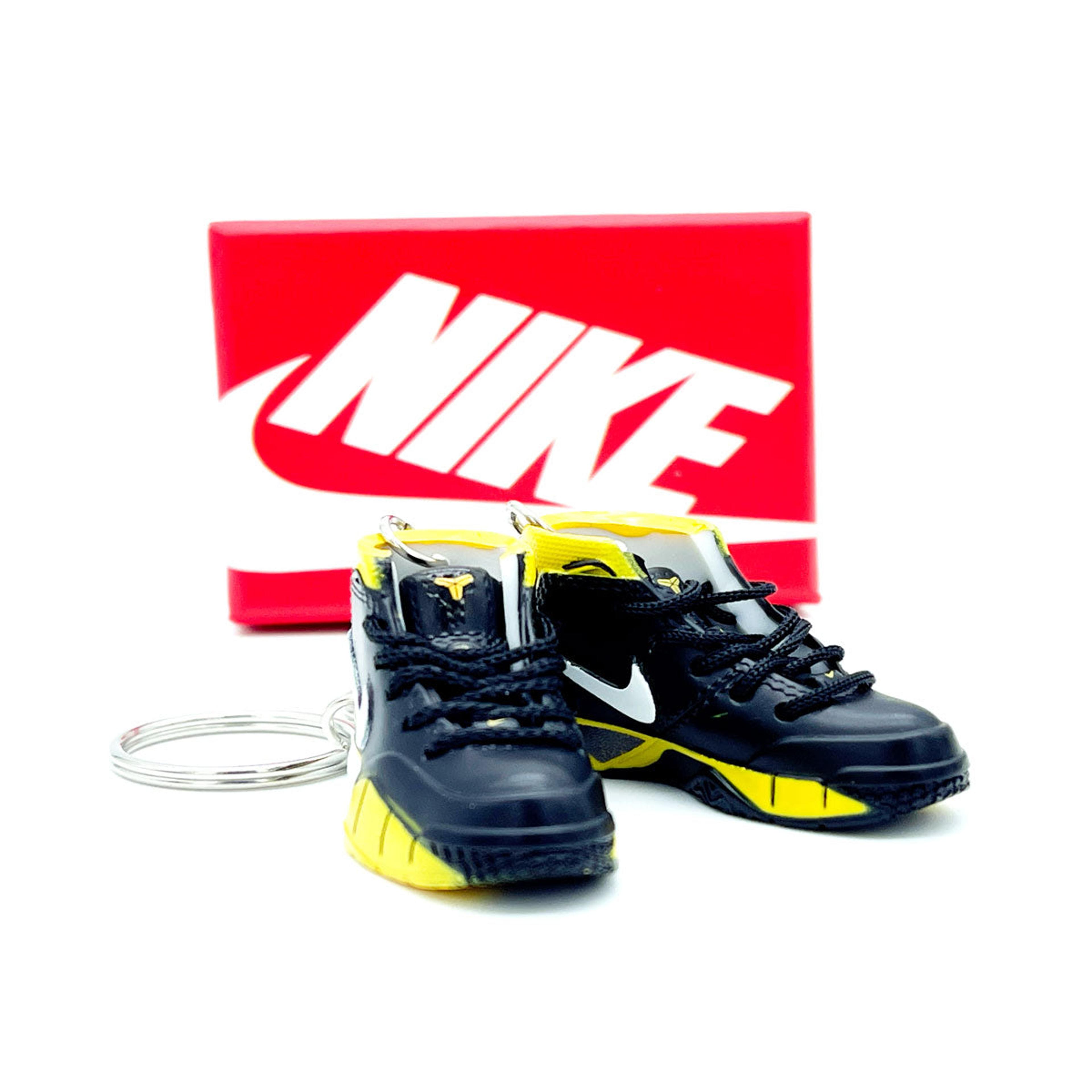 Alternate View 1 of 3D Sneaker Keychain- Nike Kobe 1 Protro 'Del Sol' Pair