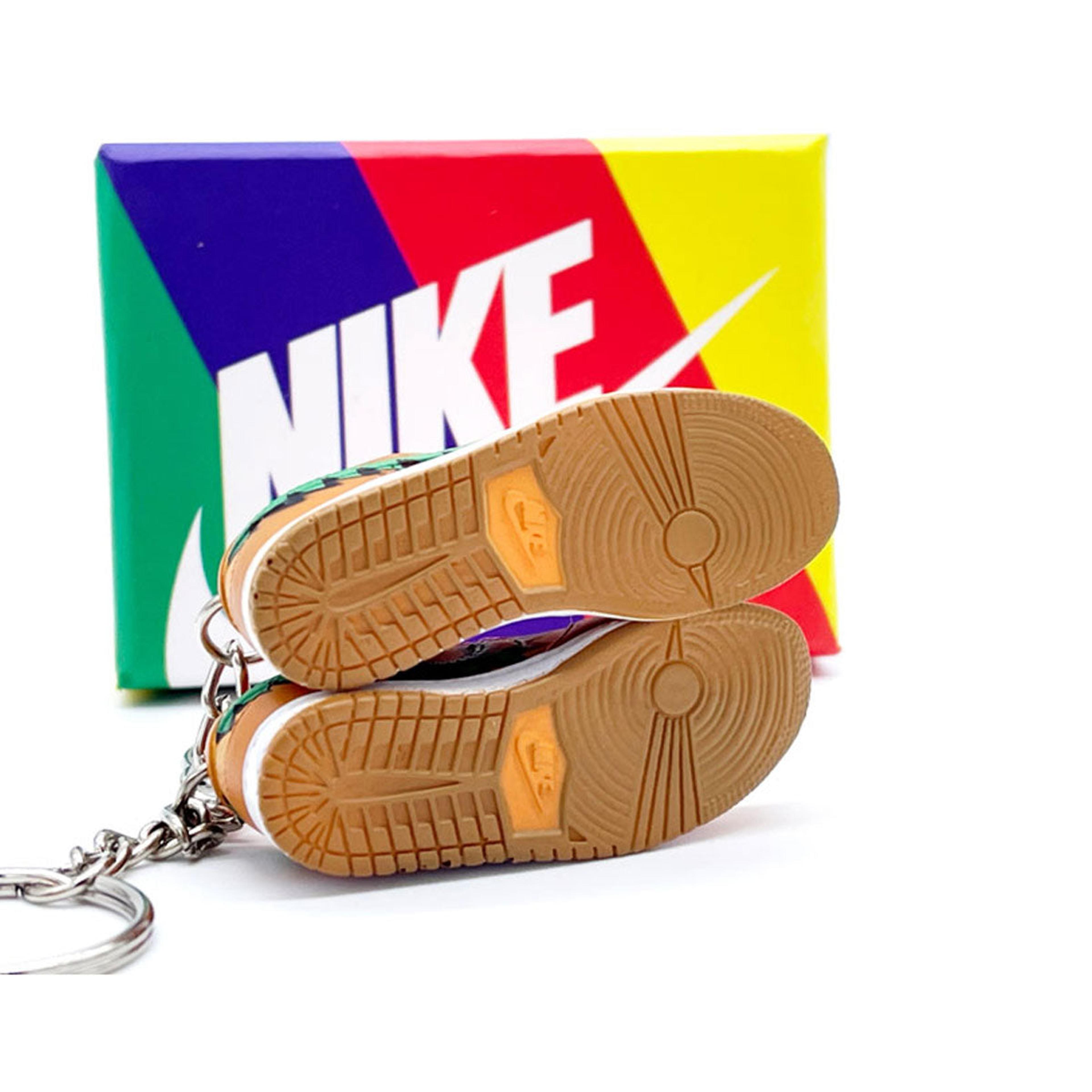 Alternate View 3 of 3D Sneaker Keychain- Nike SB Dunk Low Grateful Dead Bears Orange