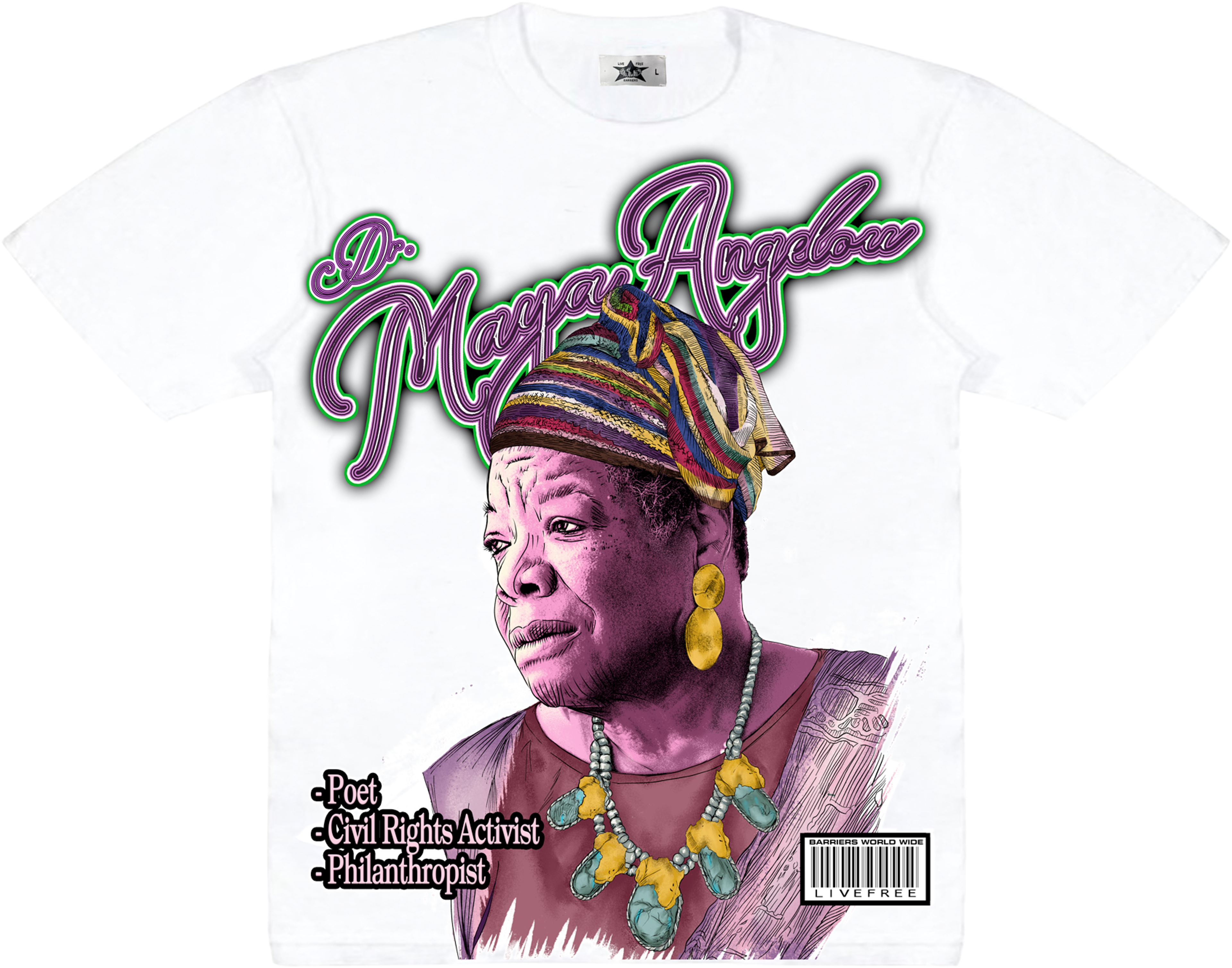 Barriers "Maya Angelou" T-Shirt