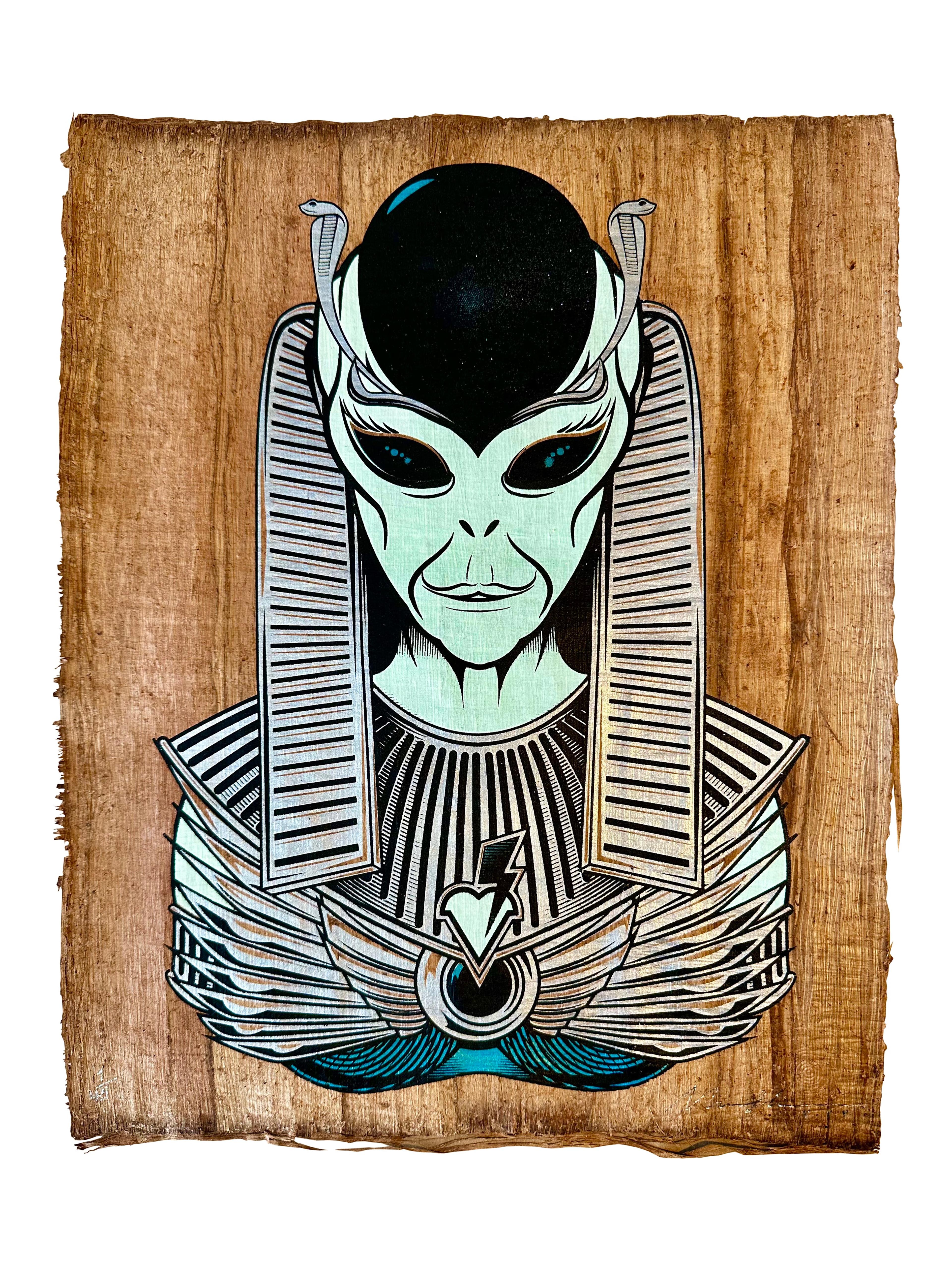 Alien: Encounter (Glow in the Dark) Papyrus Print