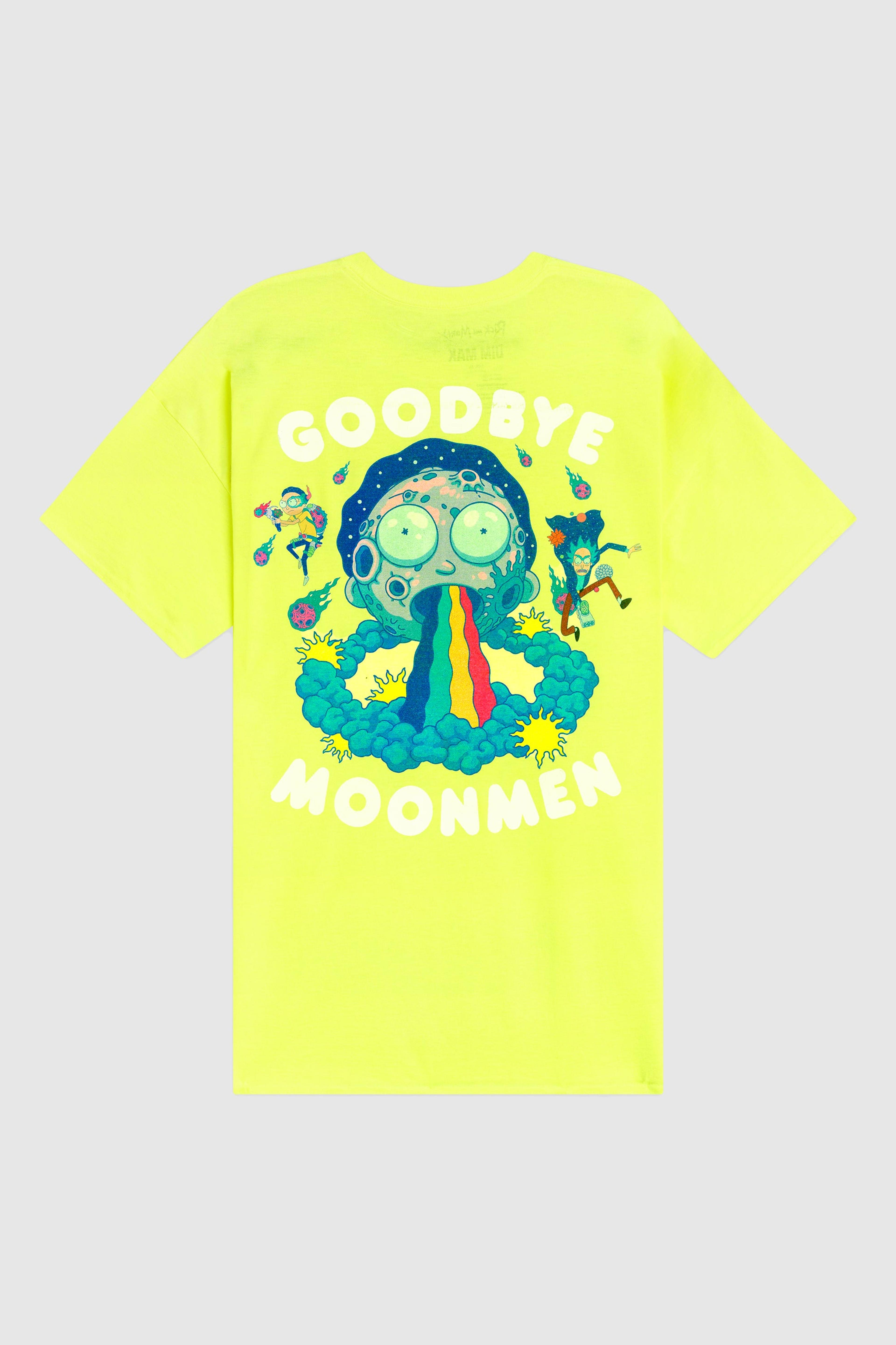 Alternate View 1 of DIM MAK x RICK AND MORTY - Morty T-shirt - Slime Green