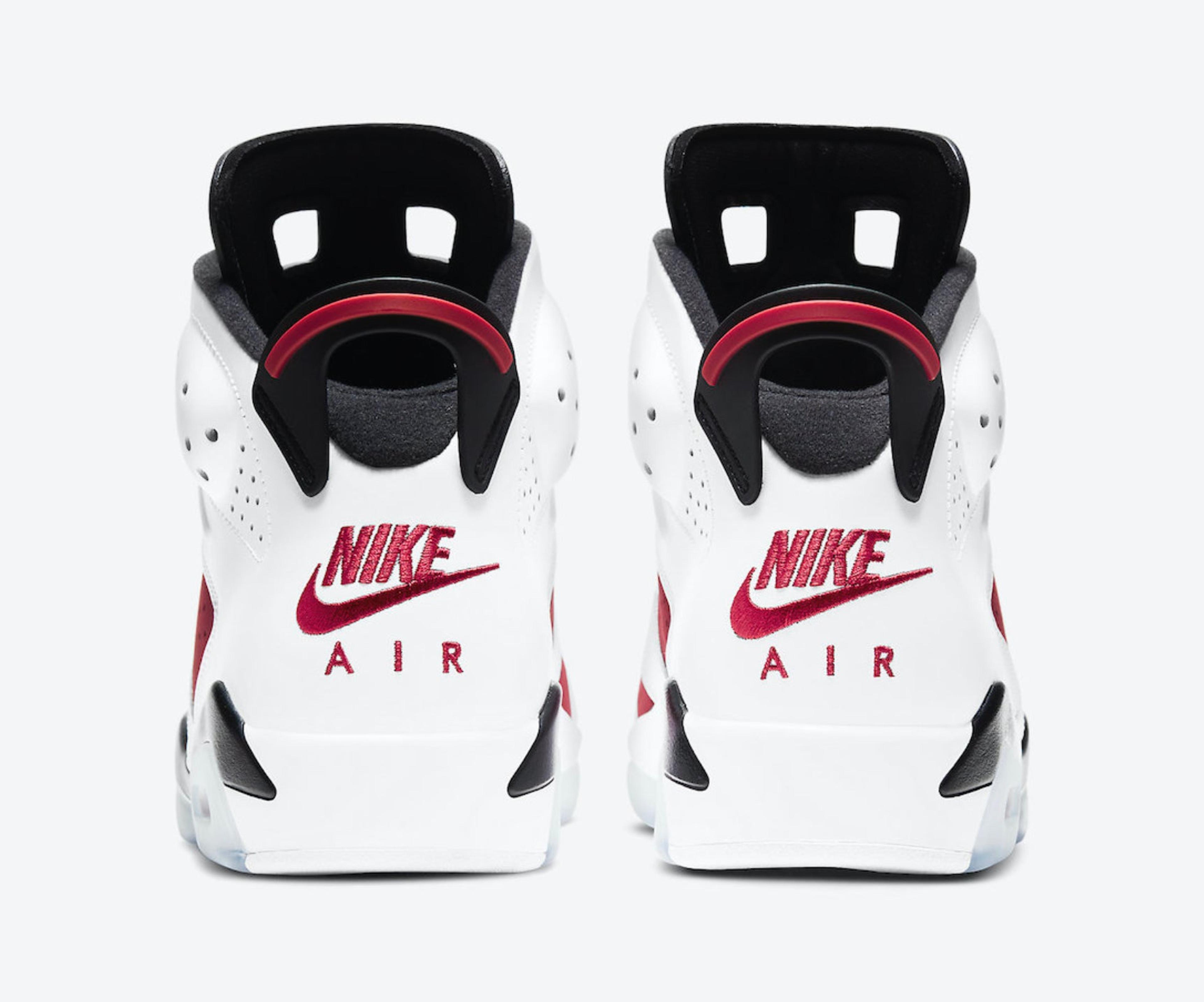 Alternate View 2 of 2021 Nike Air Jordan 6 “Carmine”