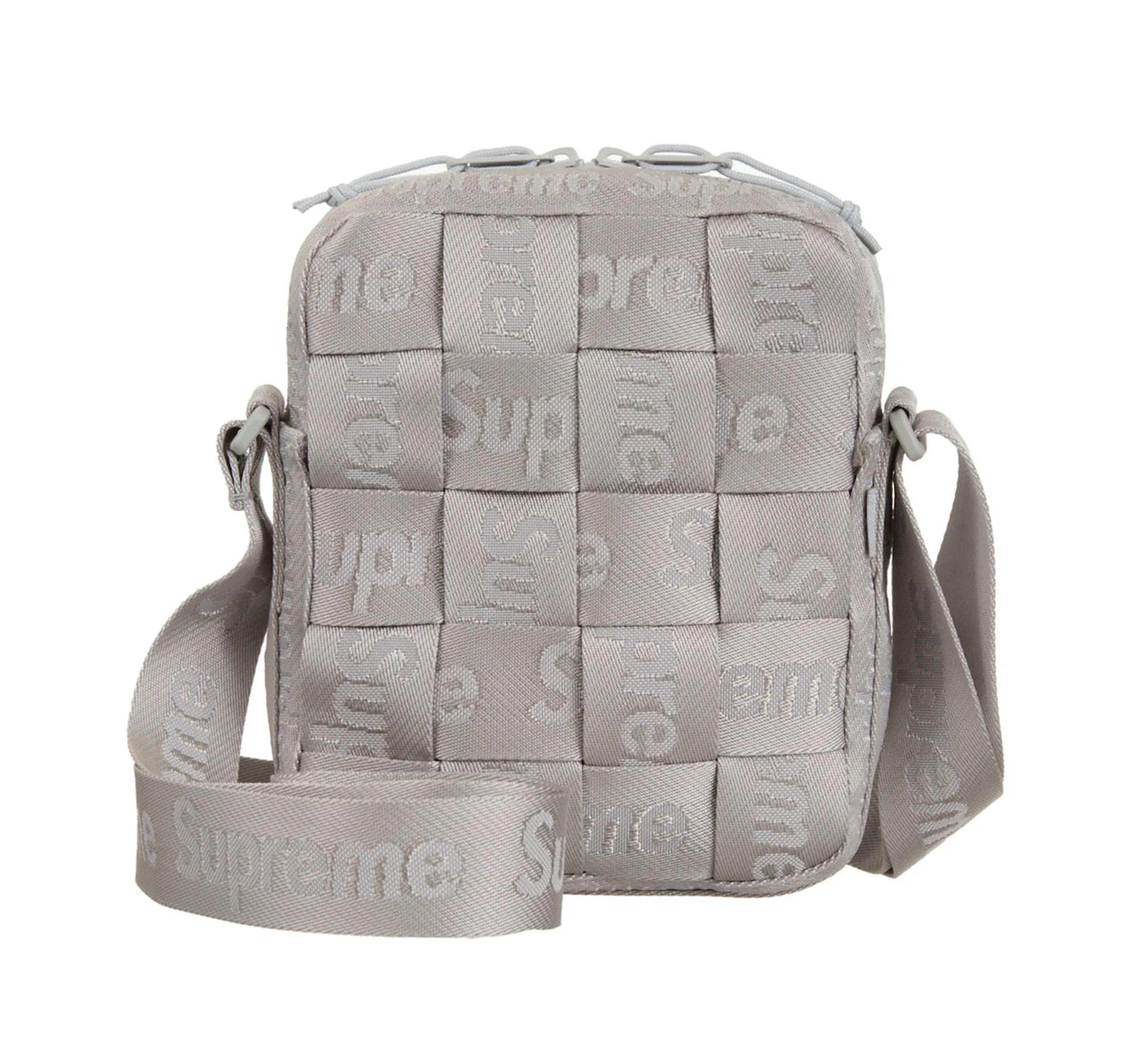 Alternate View 1 of Supreme Woven Shoulder Bag Grey