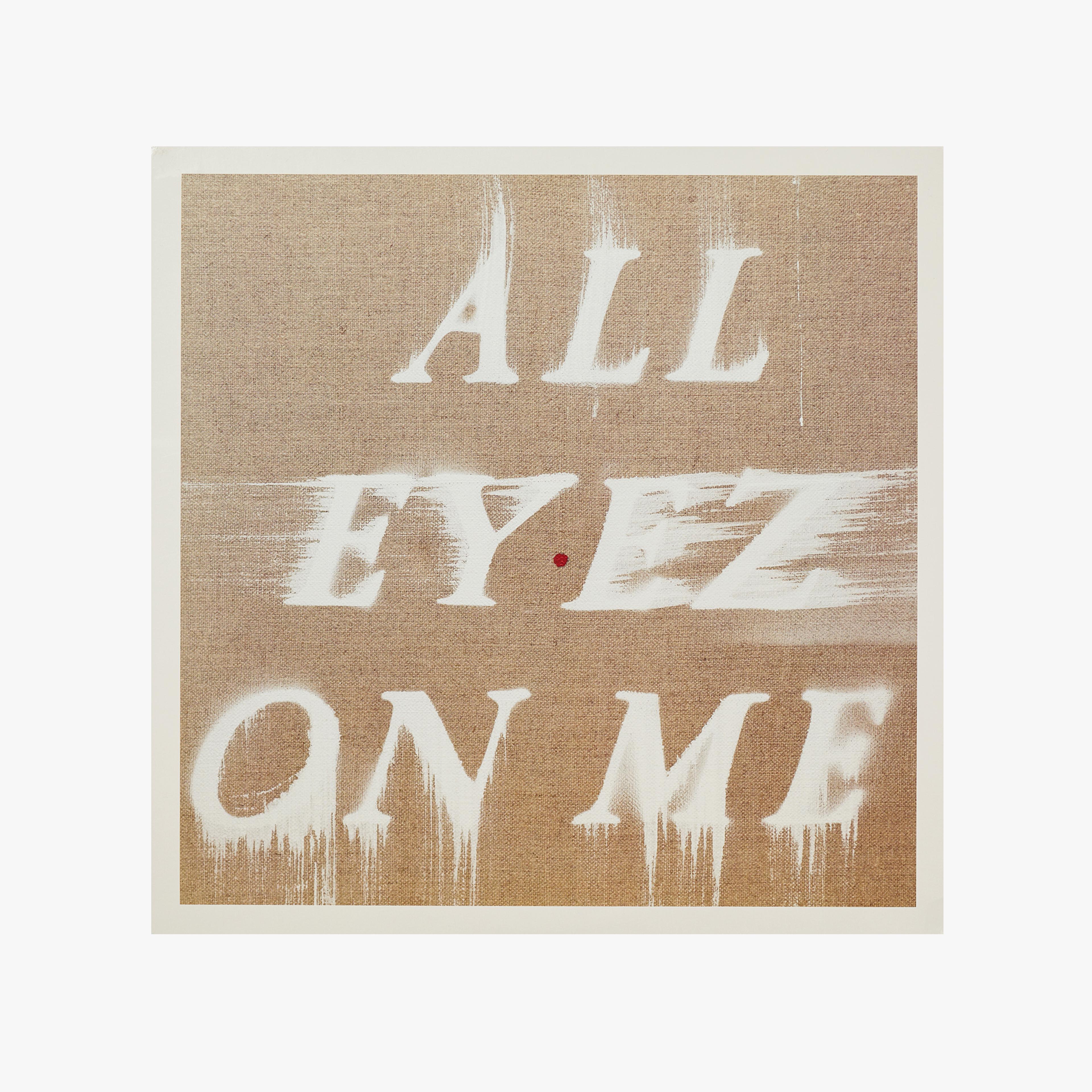 Alternate View 3 of 2Pac - All Eyez On Me by Ed Ruscha Gallery Picture Disc