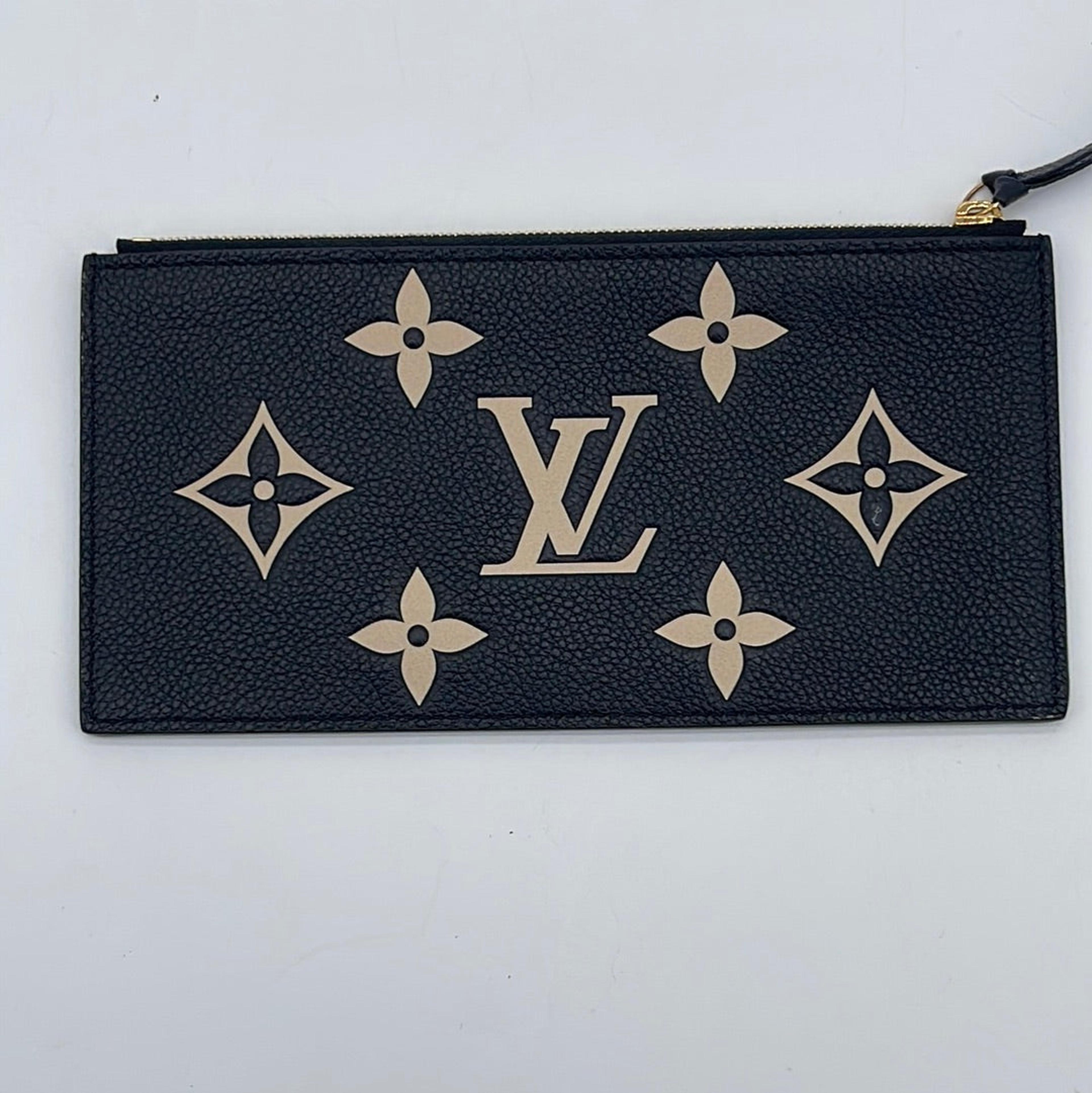 NTWRK - Preloved Louis Vuitton Black Giant Monogram Felicie Insert