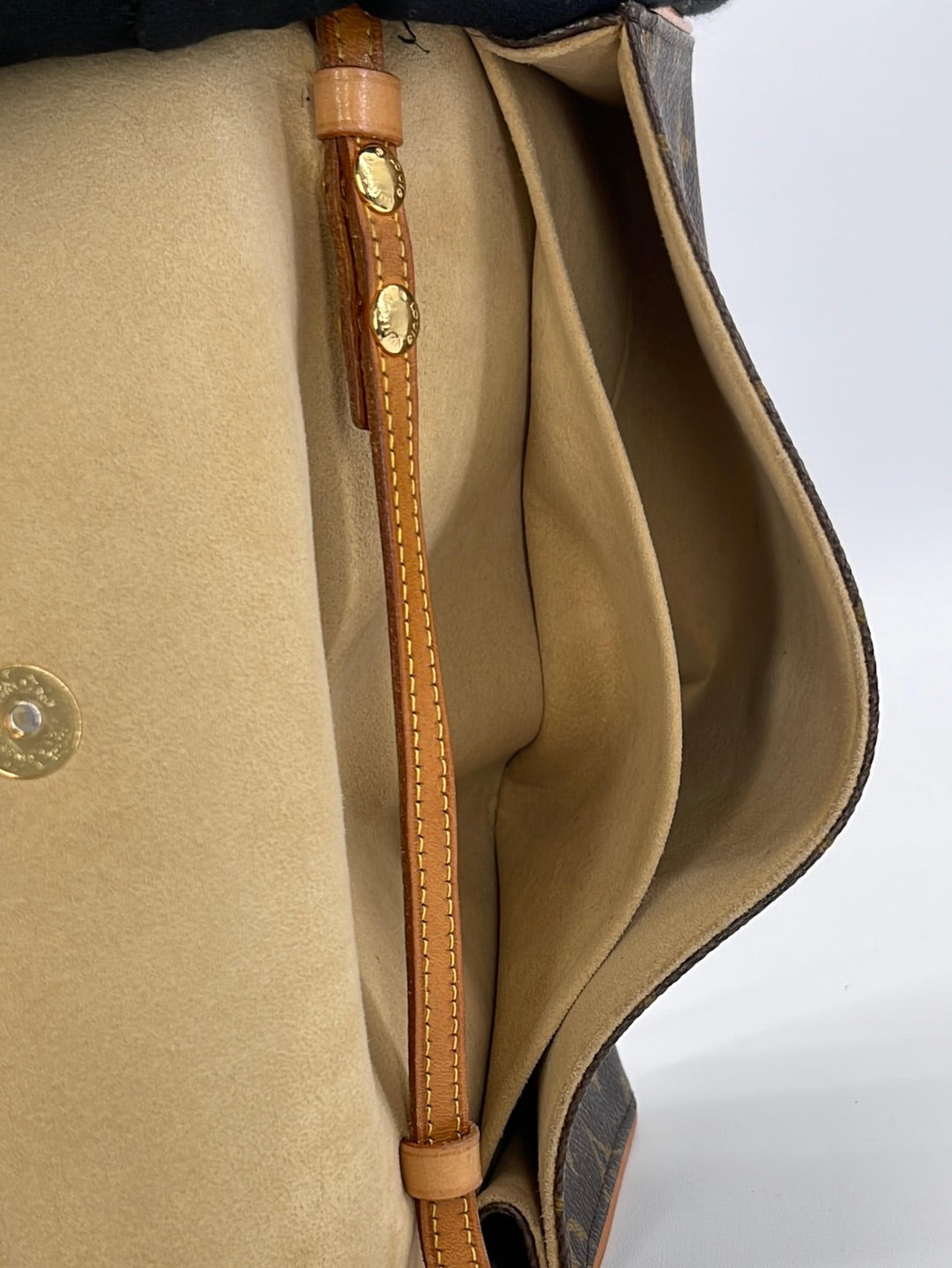 PRELOVED Louis Vuitton Discontinued Pochette Twin GM Monogram