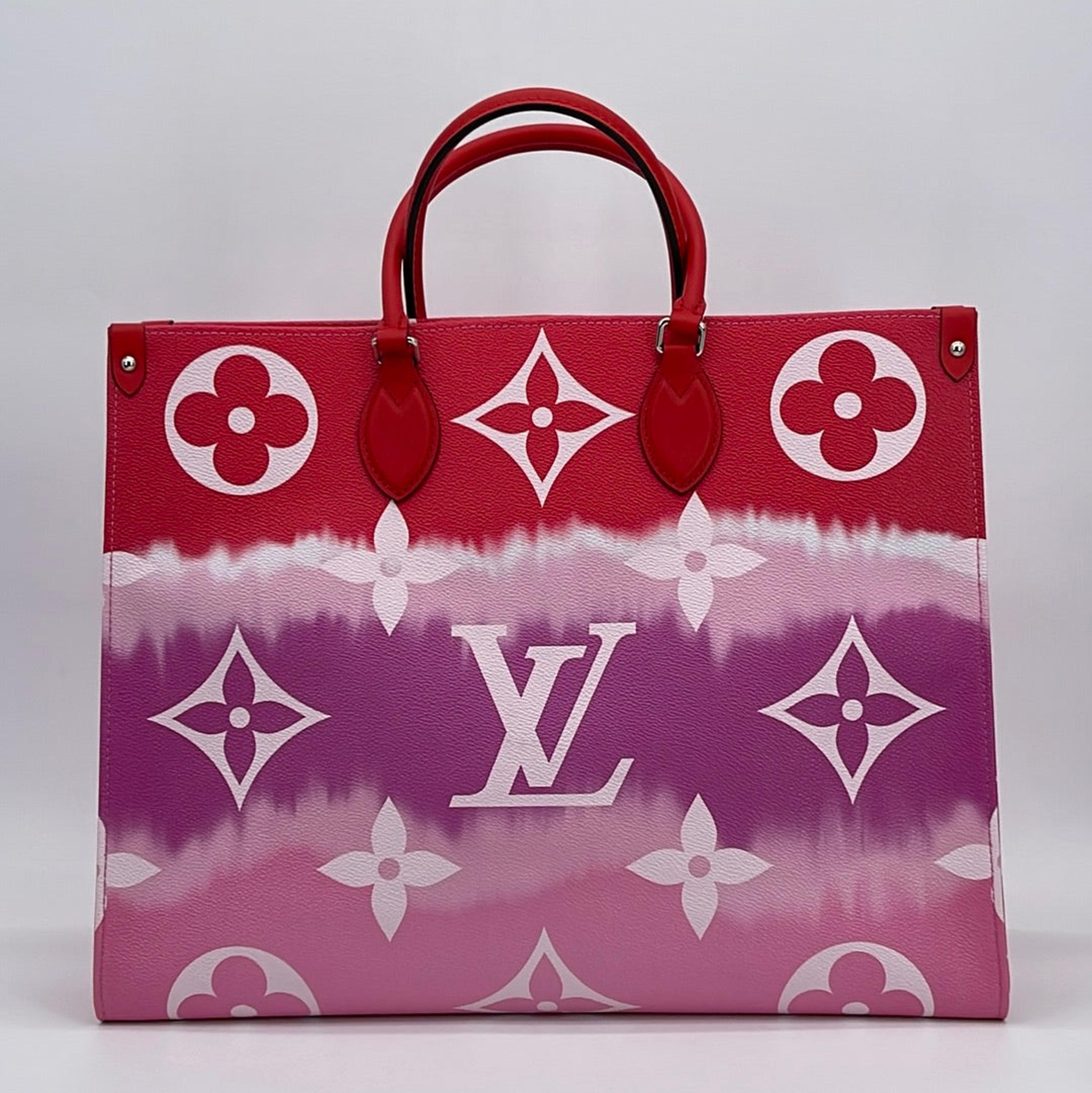 LOUIS VUITTON MONOGRAM NEVERFULL LIMITED EDITION ESCALE TOTE BAG