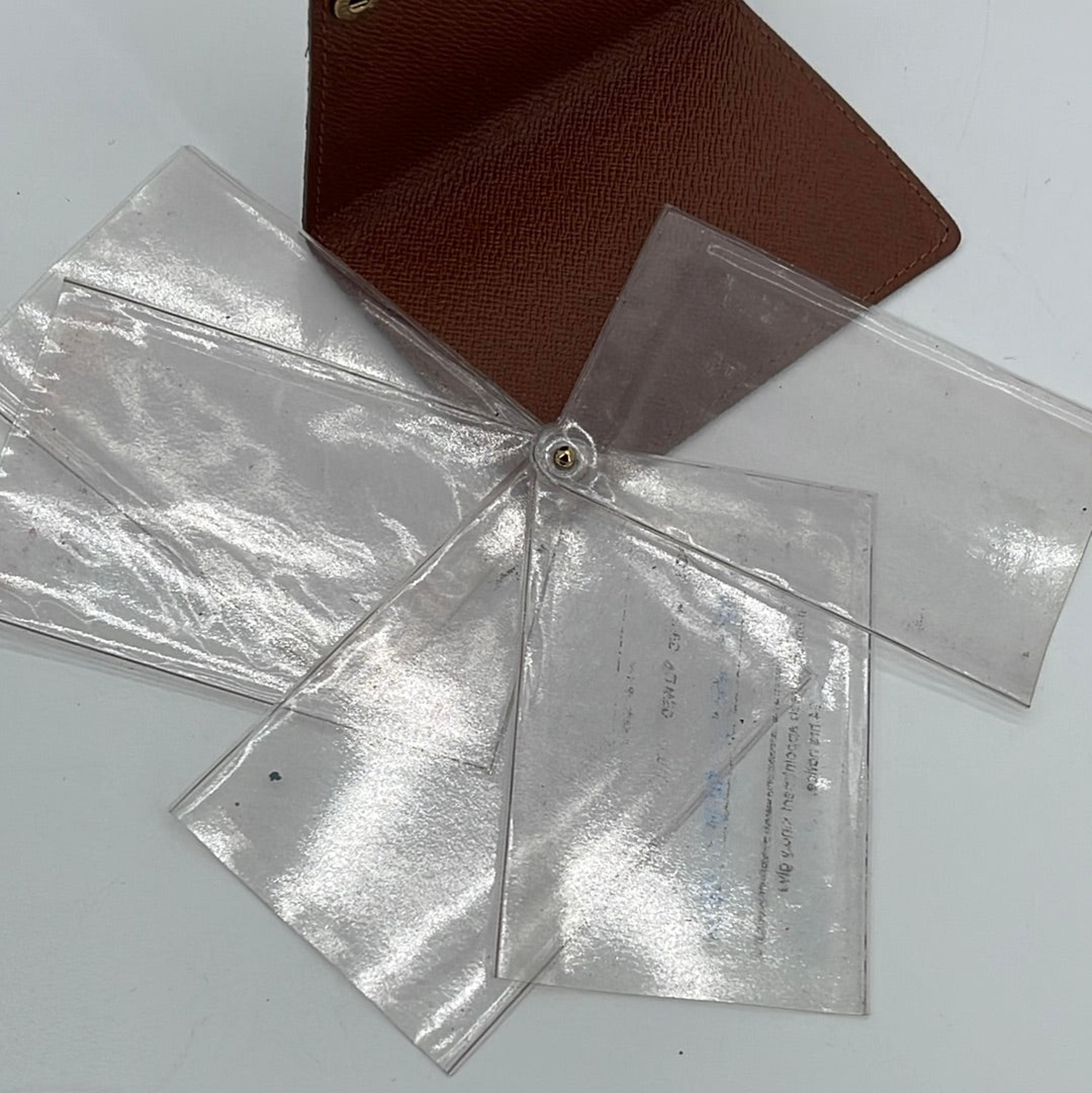 PRELOVED Louis Vuitton Monogram Canvas Porte Cartes Pression Card