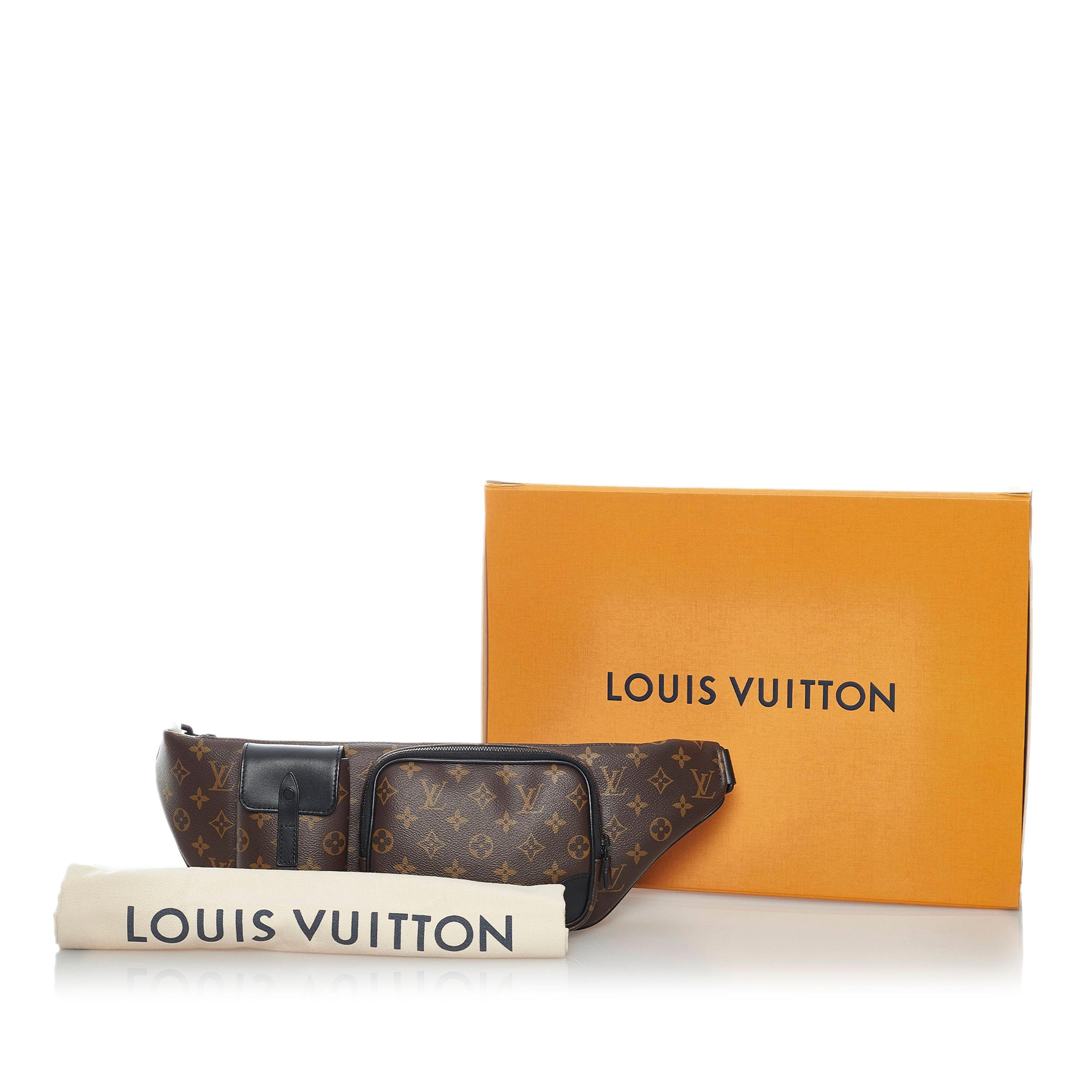 Louis Vuitton Monogram Coated Canvas Christopher Belt Bag