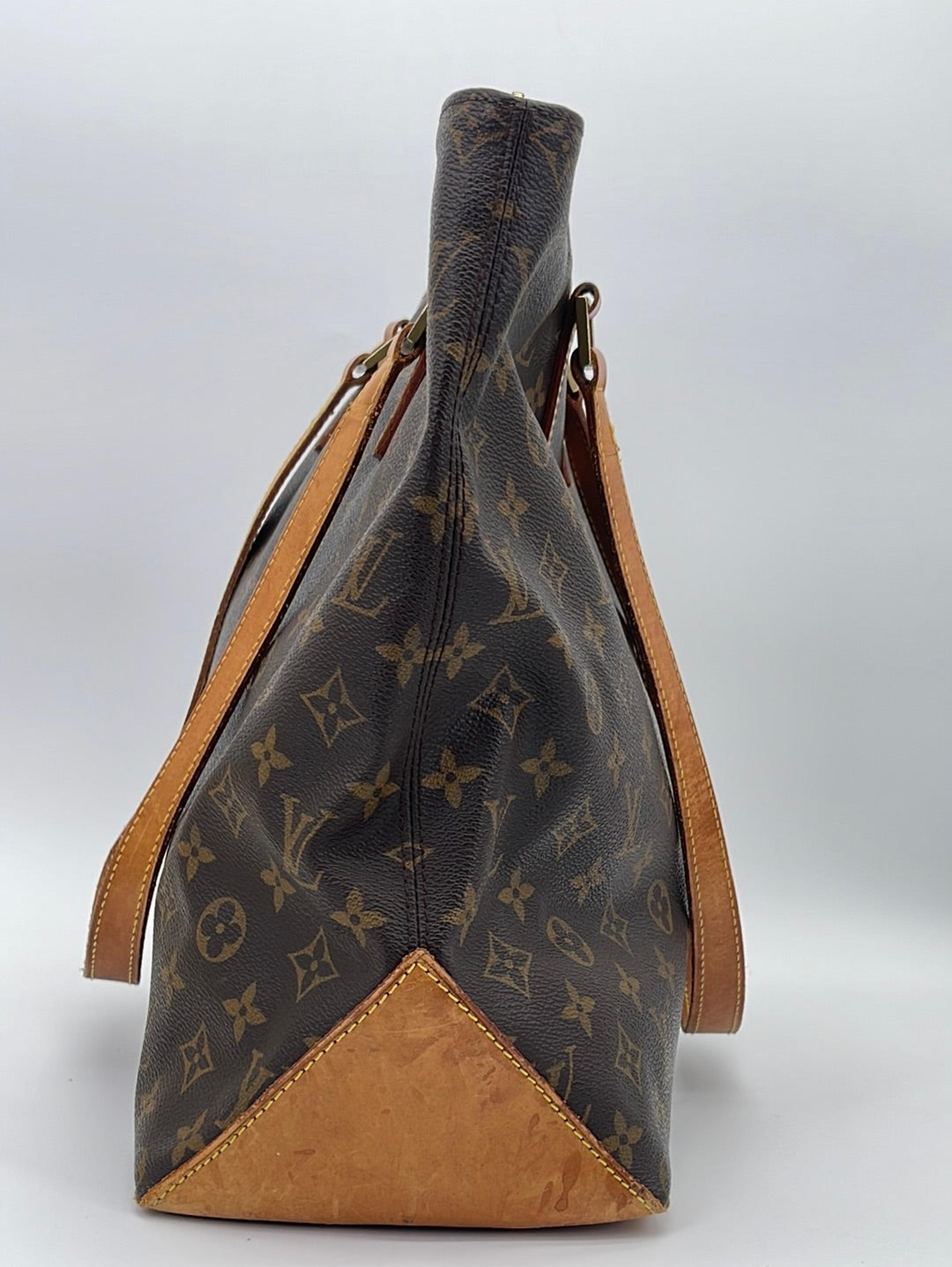 PRELOVED Louis Vuitton Cabas Mezzo Monogram Tote AR0959 082323