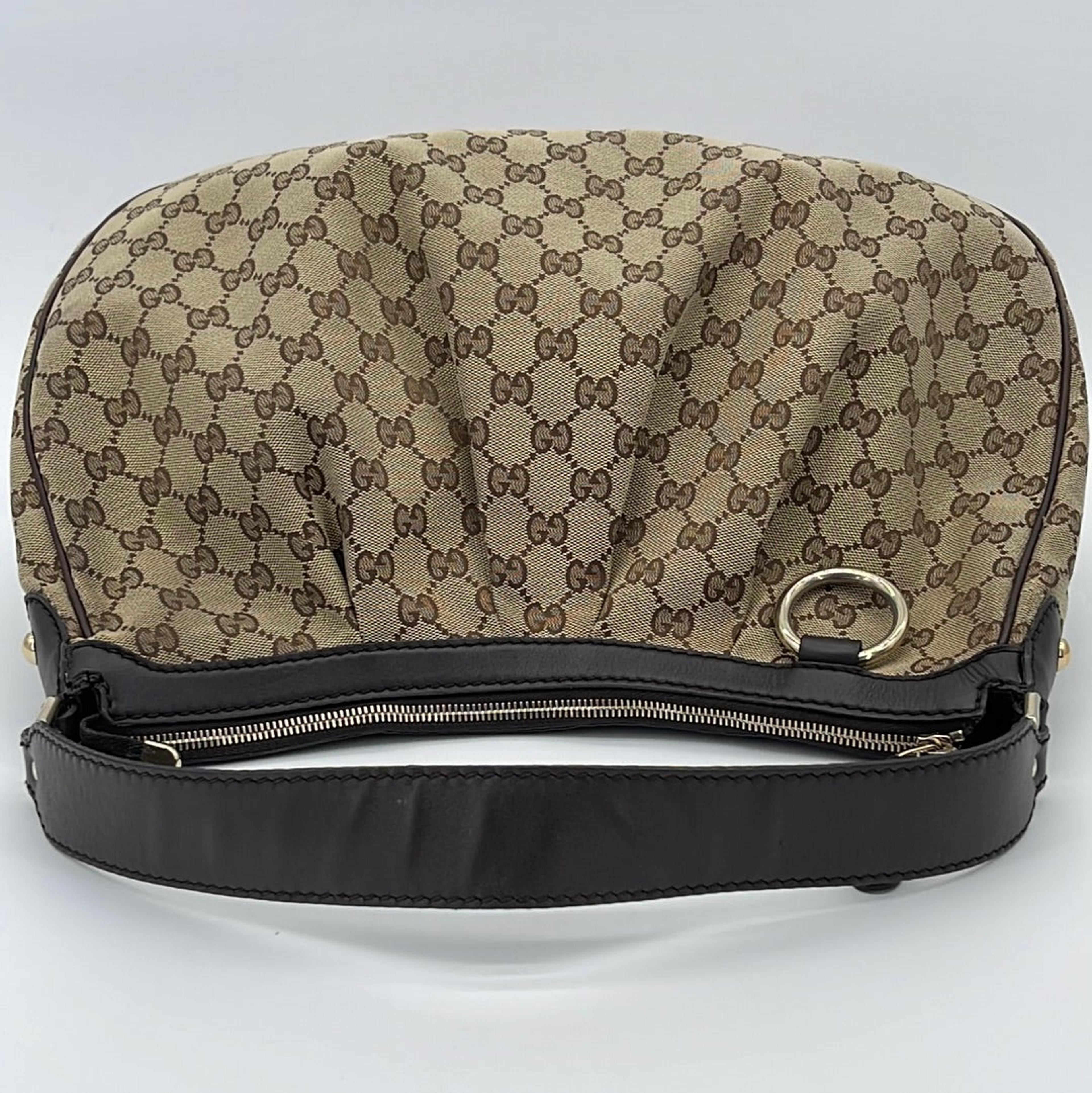 Sold at Auction: Gucci GG Hobo Shoulder Bag in Beige