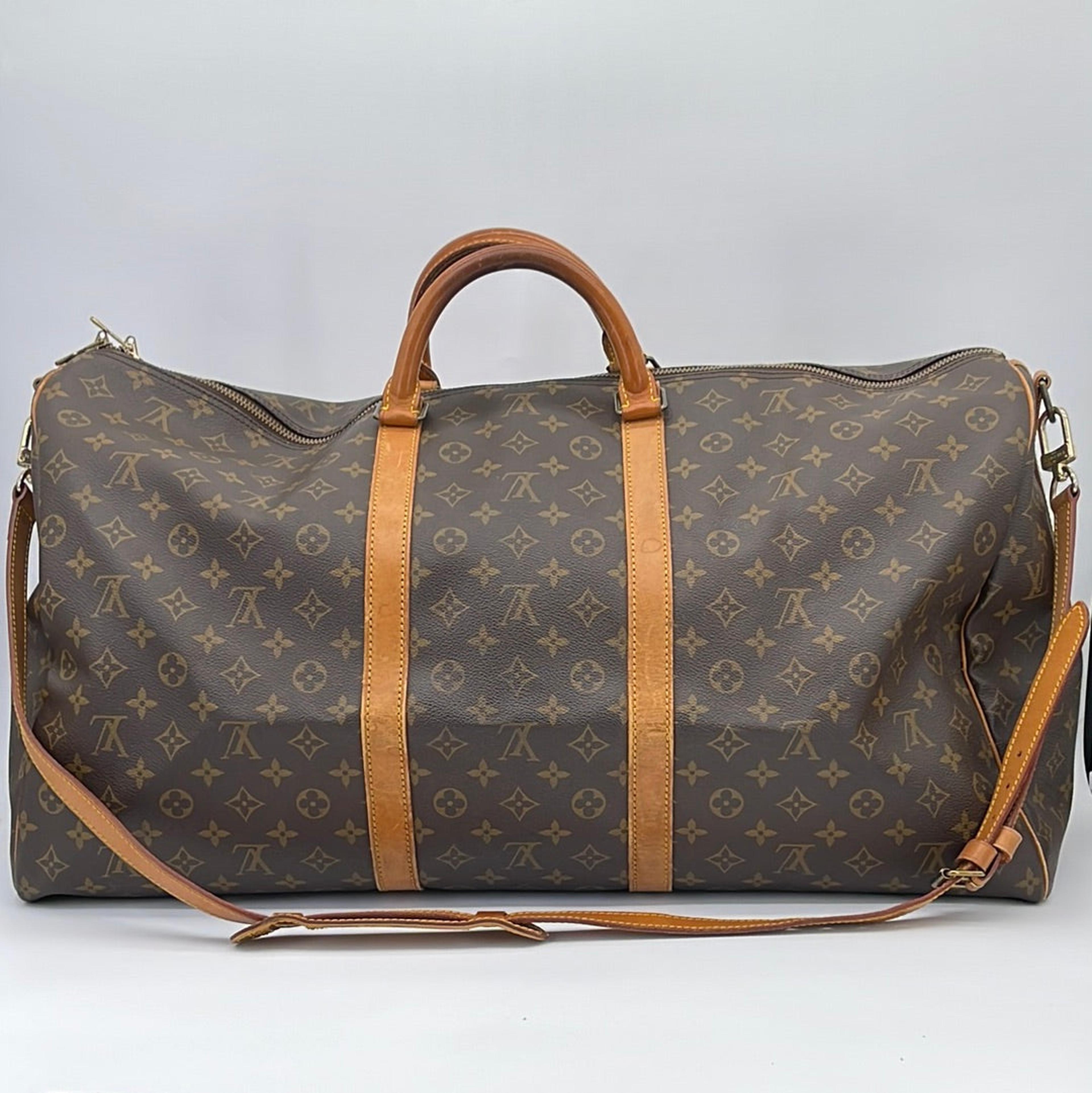 Louis Vuitton, Bags, Authentic Louis Vuitton Vintage Keepall 45 Bandolier  With Strap