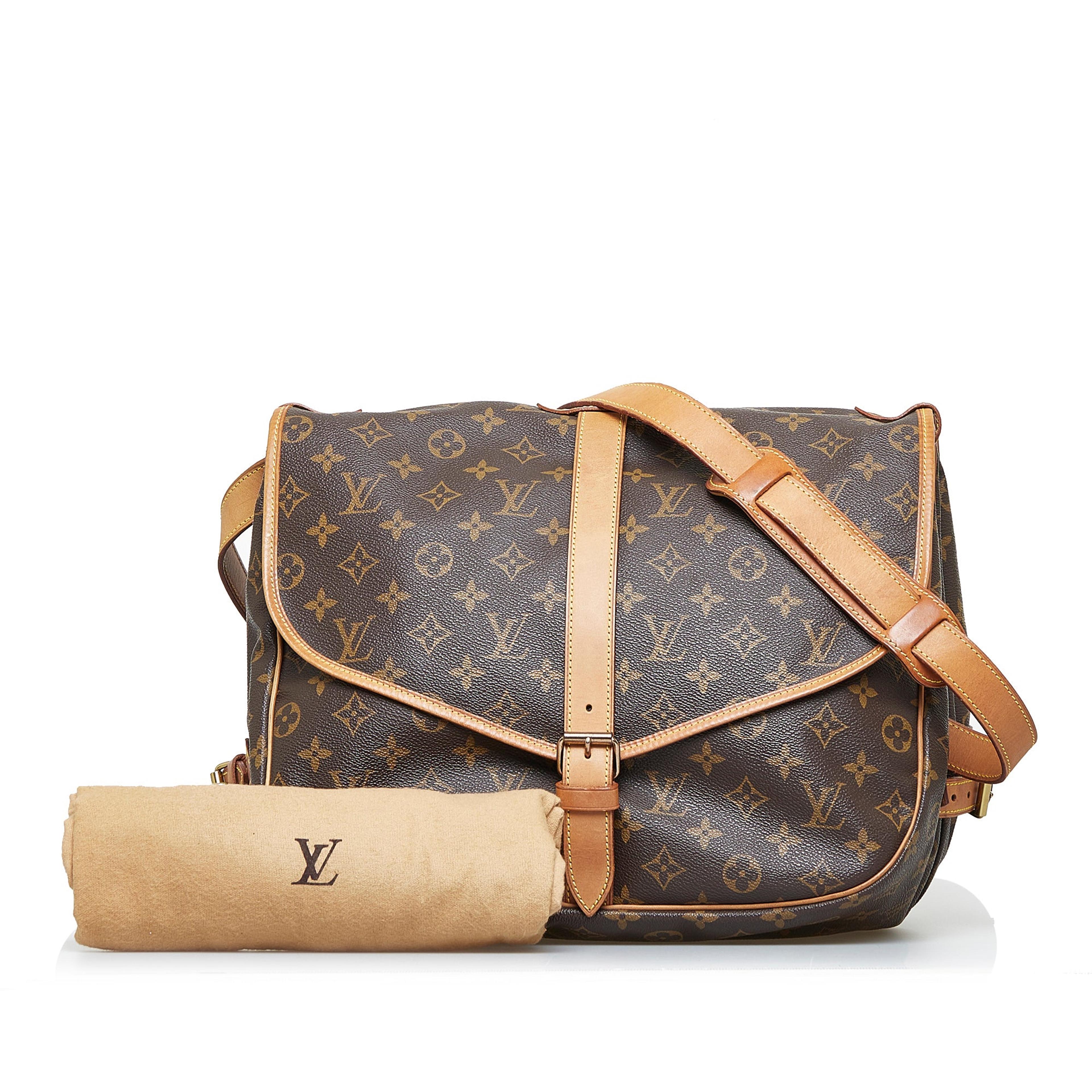 Louis Vuitton, Bags, Sale Discontinued Louis Vuitton Saumur 35