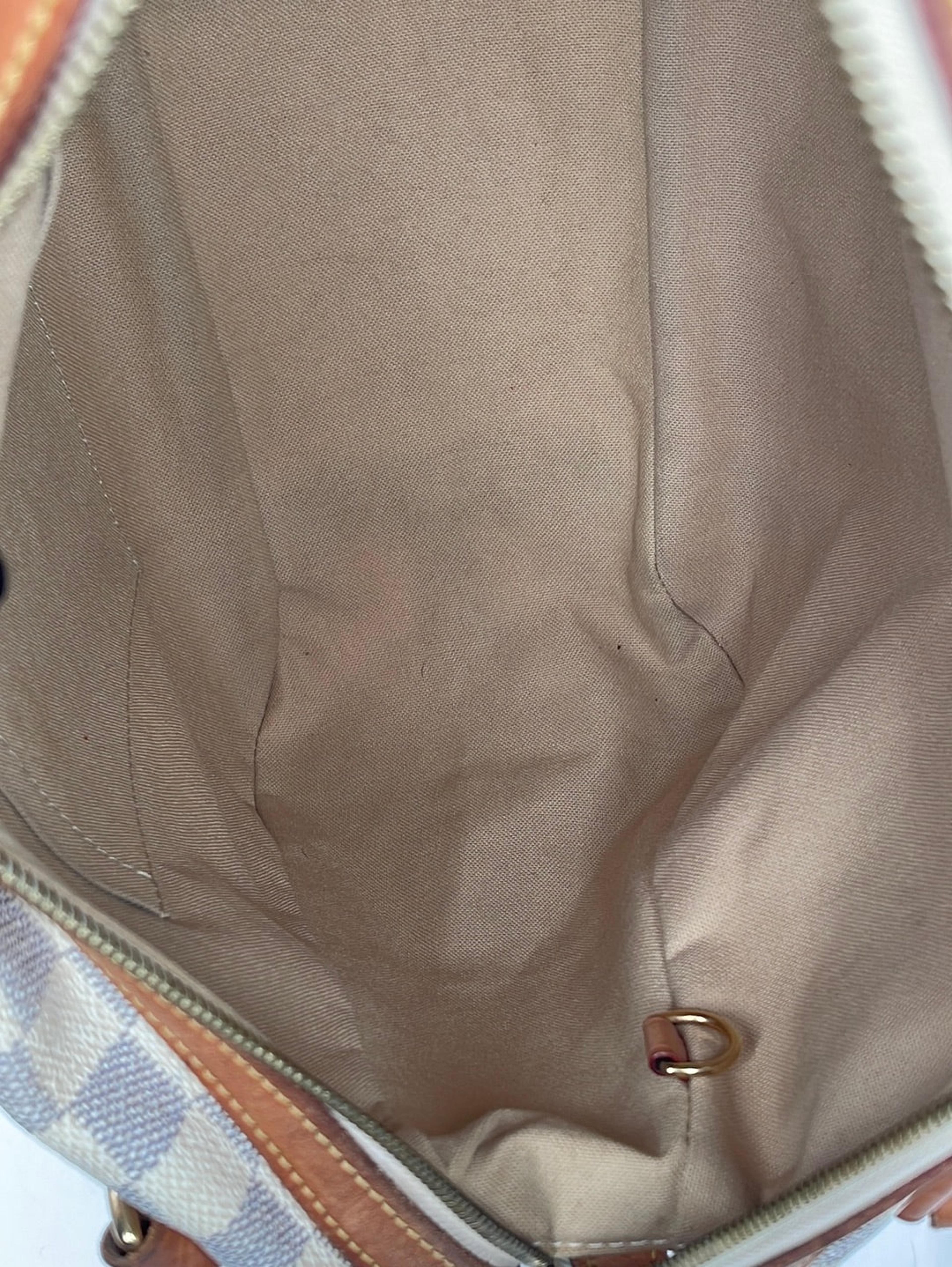 Authentic Used LOUIS VUITTON Damier Azur Stresa PM Shoulder Bag