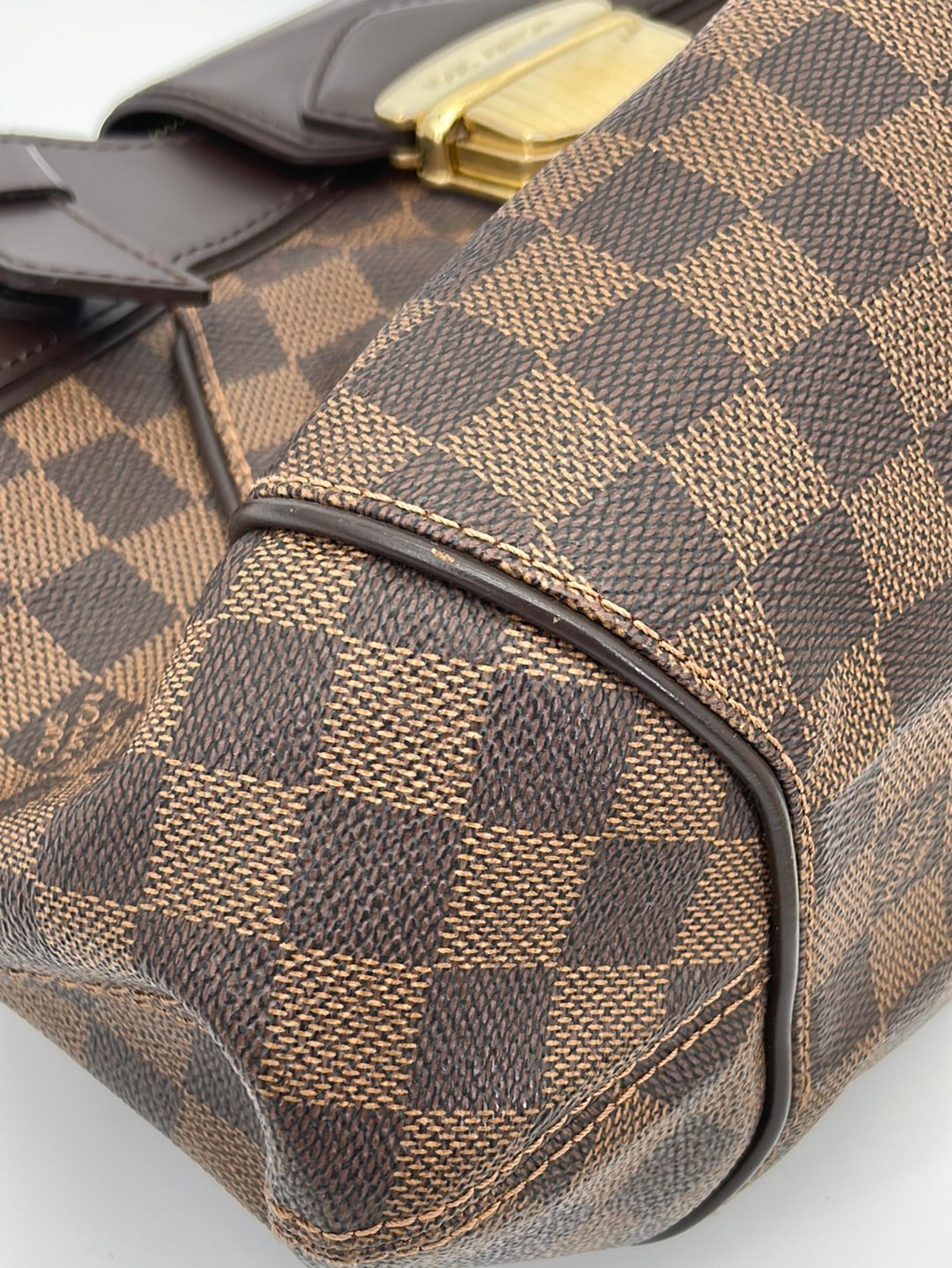 Louis Vuitton Sistina Shoulder Bag Damier Ebene GM Handbag