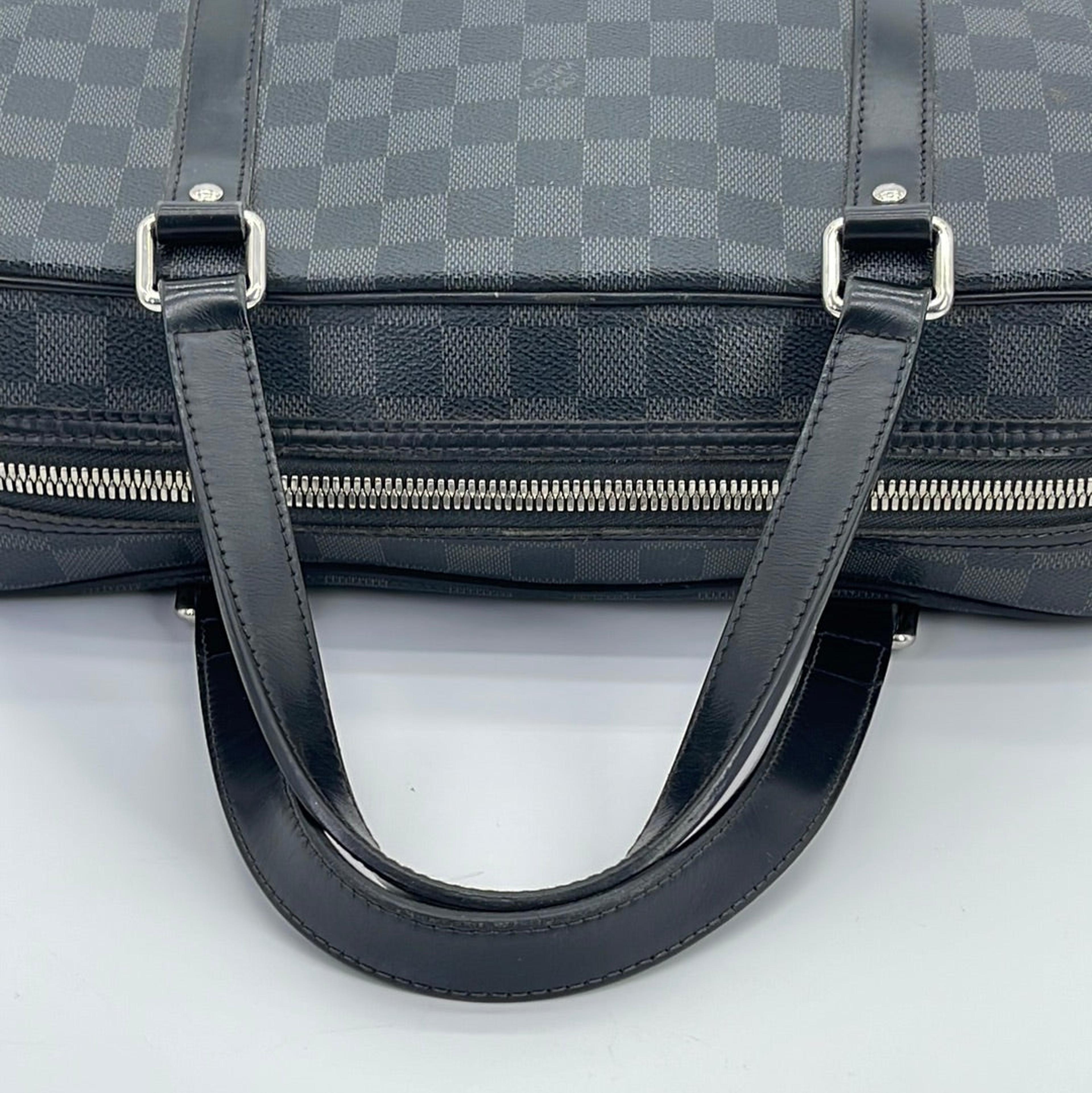 Louis Vuitton pre-owned Damier Graphite Jorn handbag Black