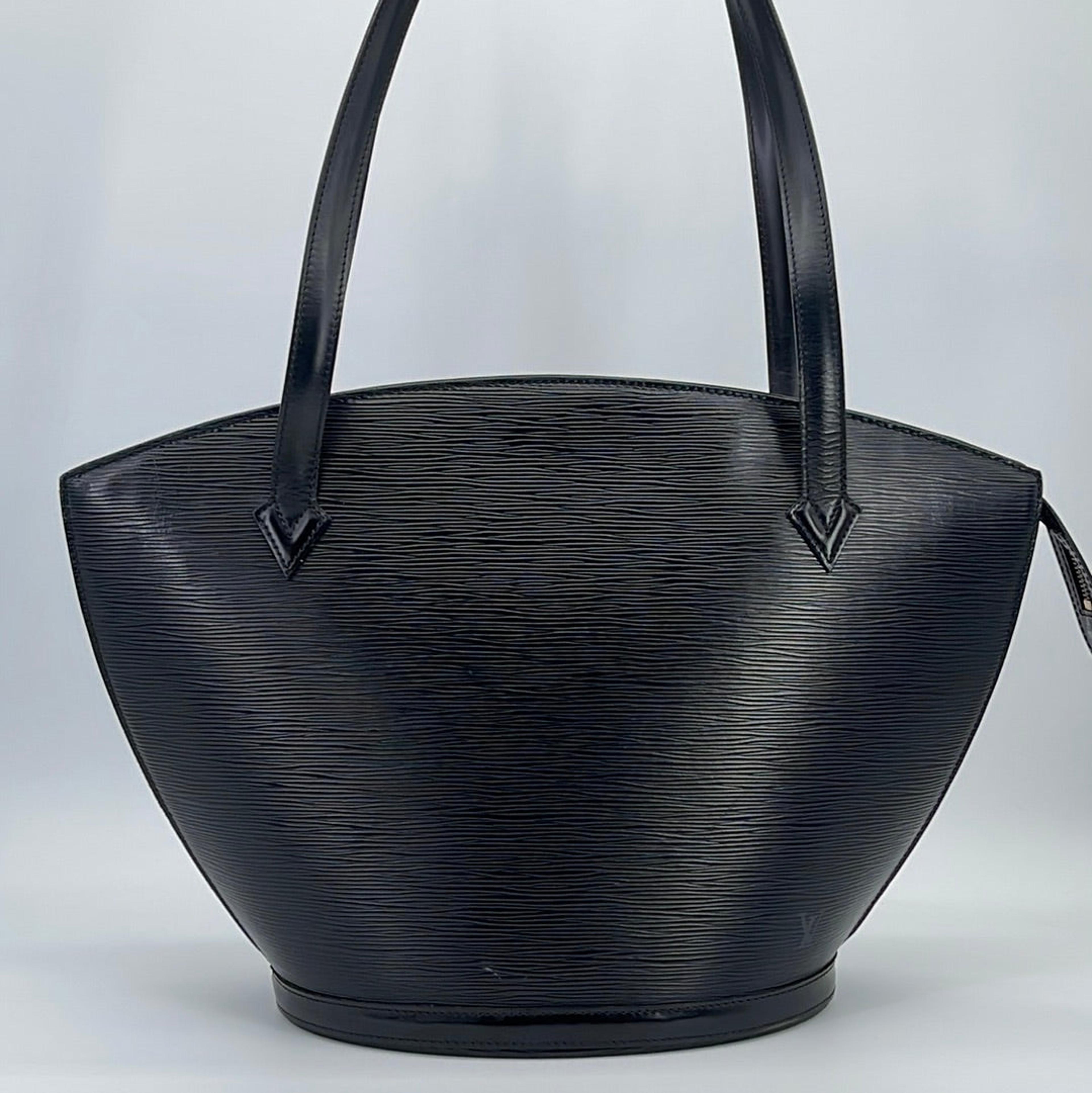 NTWRK - PRELOVED Louis Vuitton Saint Jacques GM Black Epi Leather