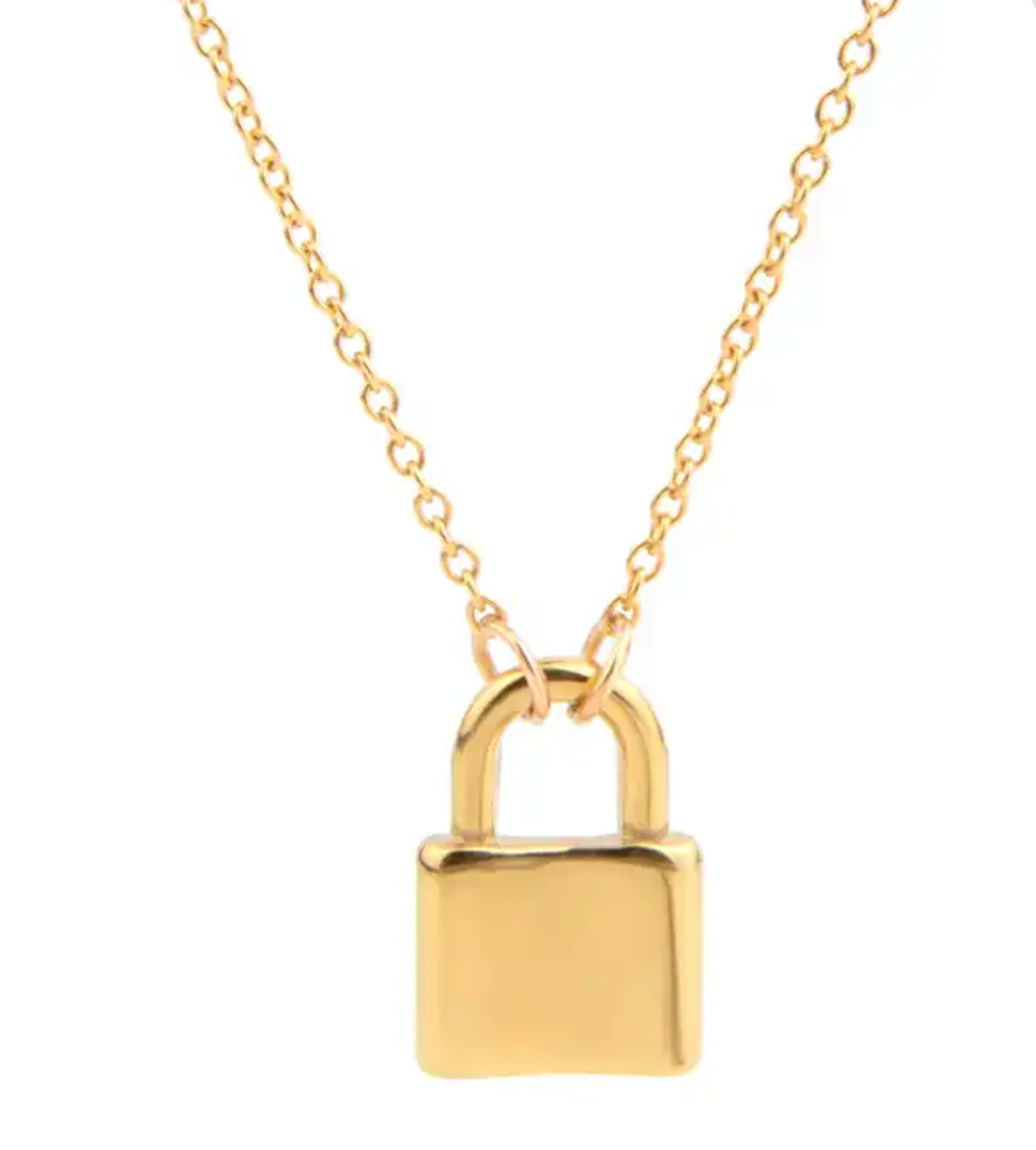 Alternate View 3 of NEW KimmieBBags Padlock Charm Necklace 061923