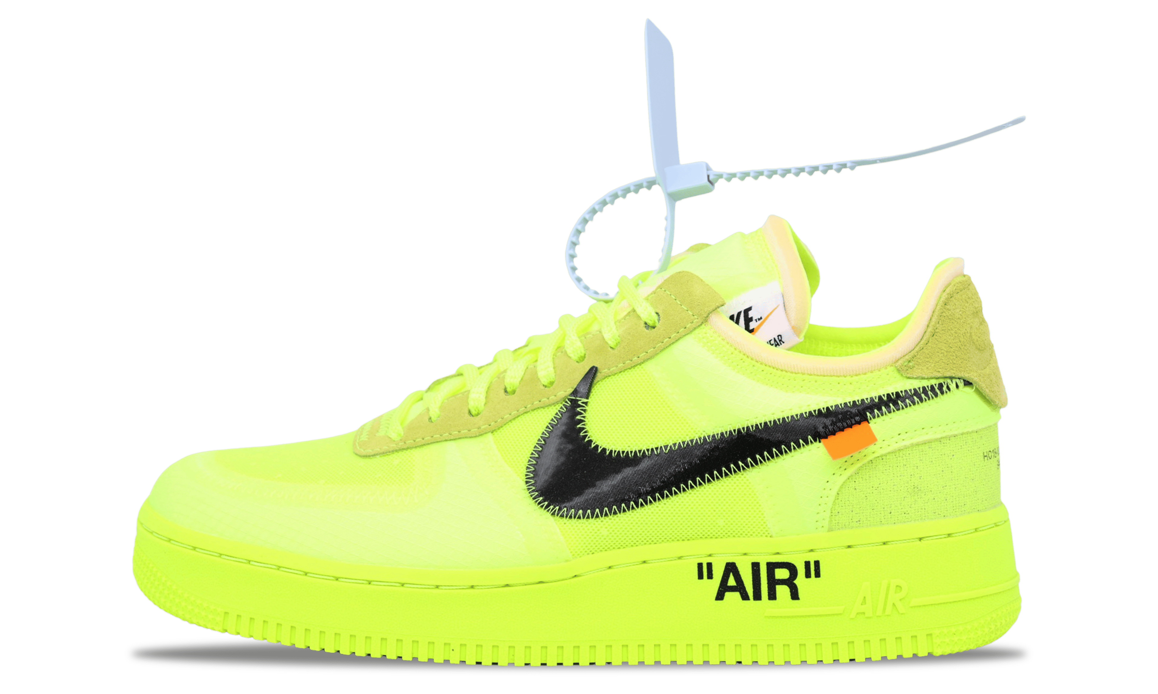Nike Air Force 1 Low x OFF-WHITE Volt 2018 (AO4606-700) Men's Si