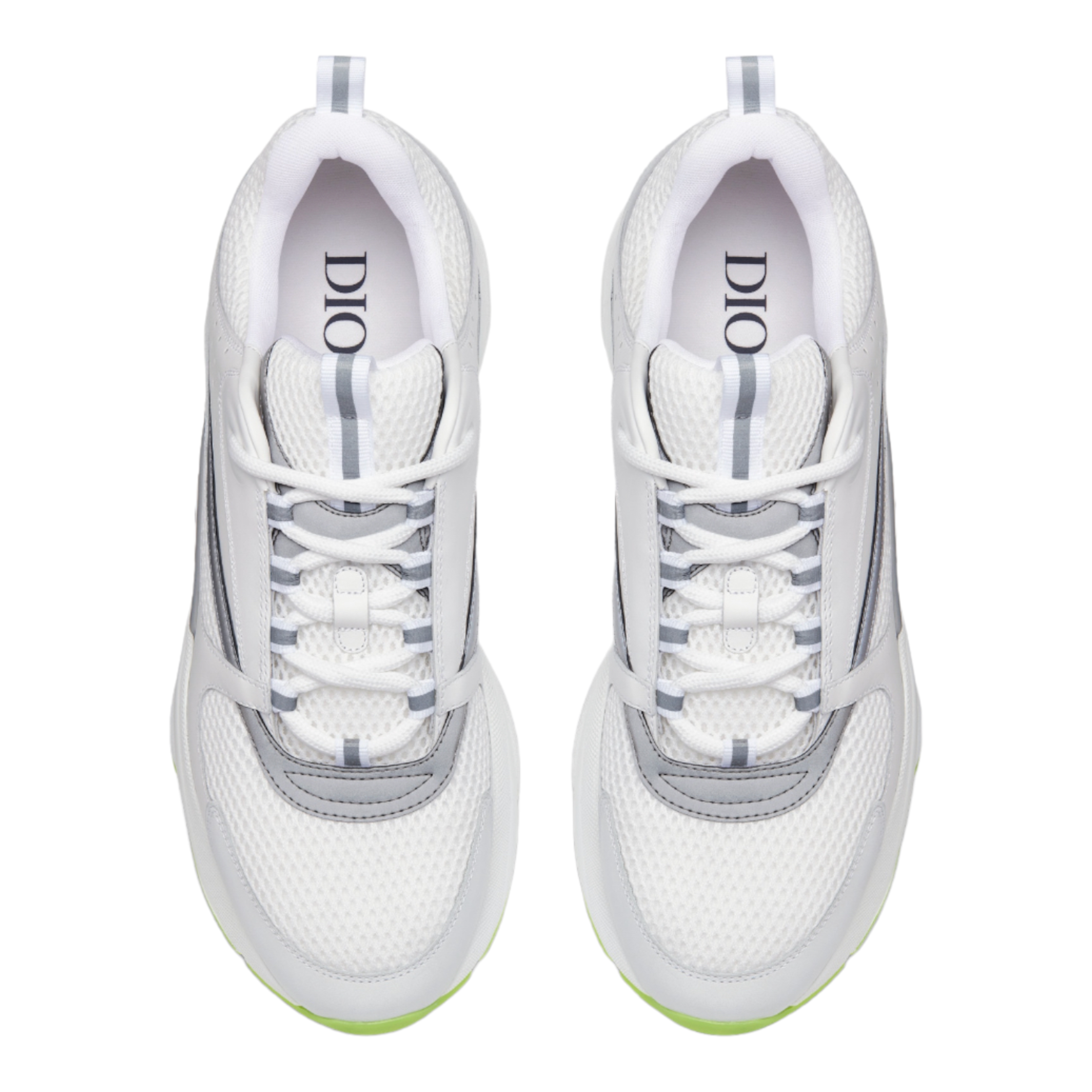 Alternate View 2 of Dior B22 White Silver Fluo Green