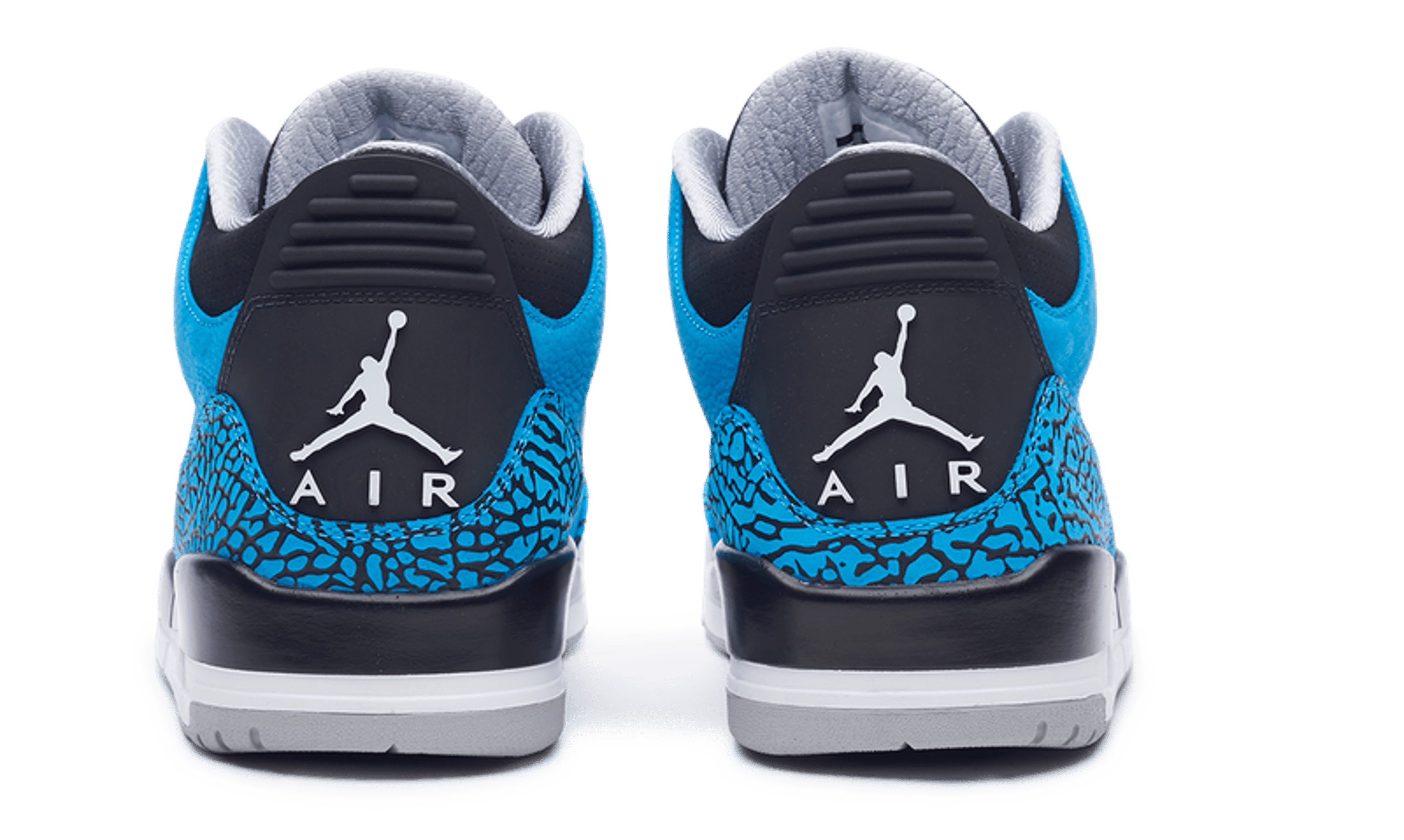 Alternate View 3 of Nike Jordan 3 Retro Powder Blue (136064-406) Men's Size 8-10