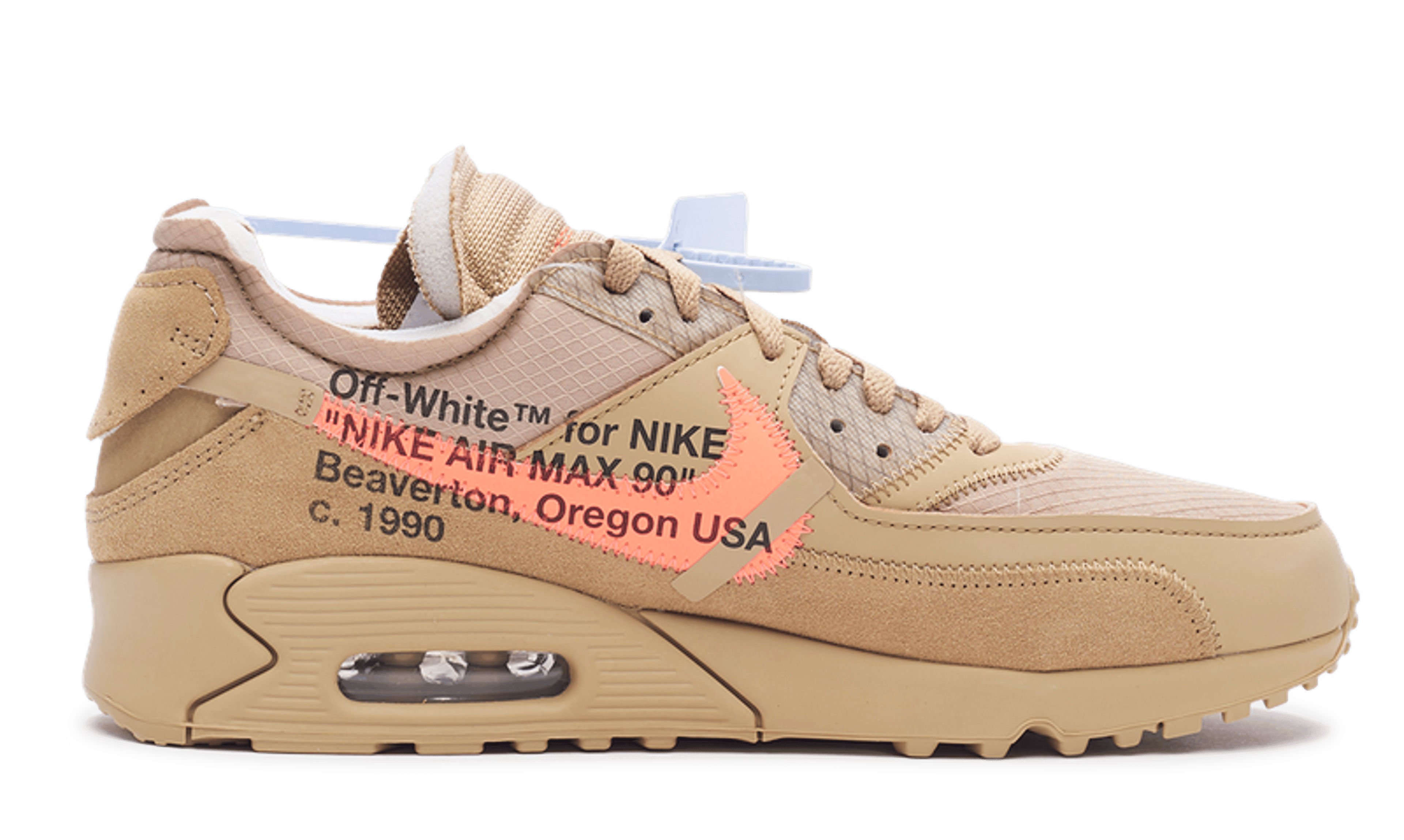 Alternate View 1 of Nike Air Max 90 OFF-WHITE Desert Ore