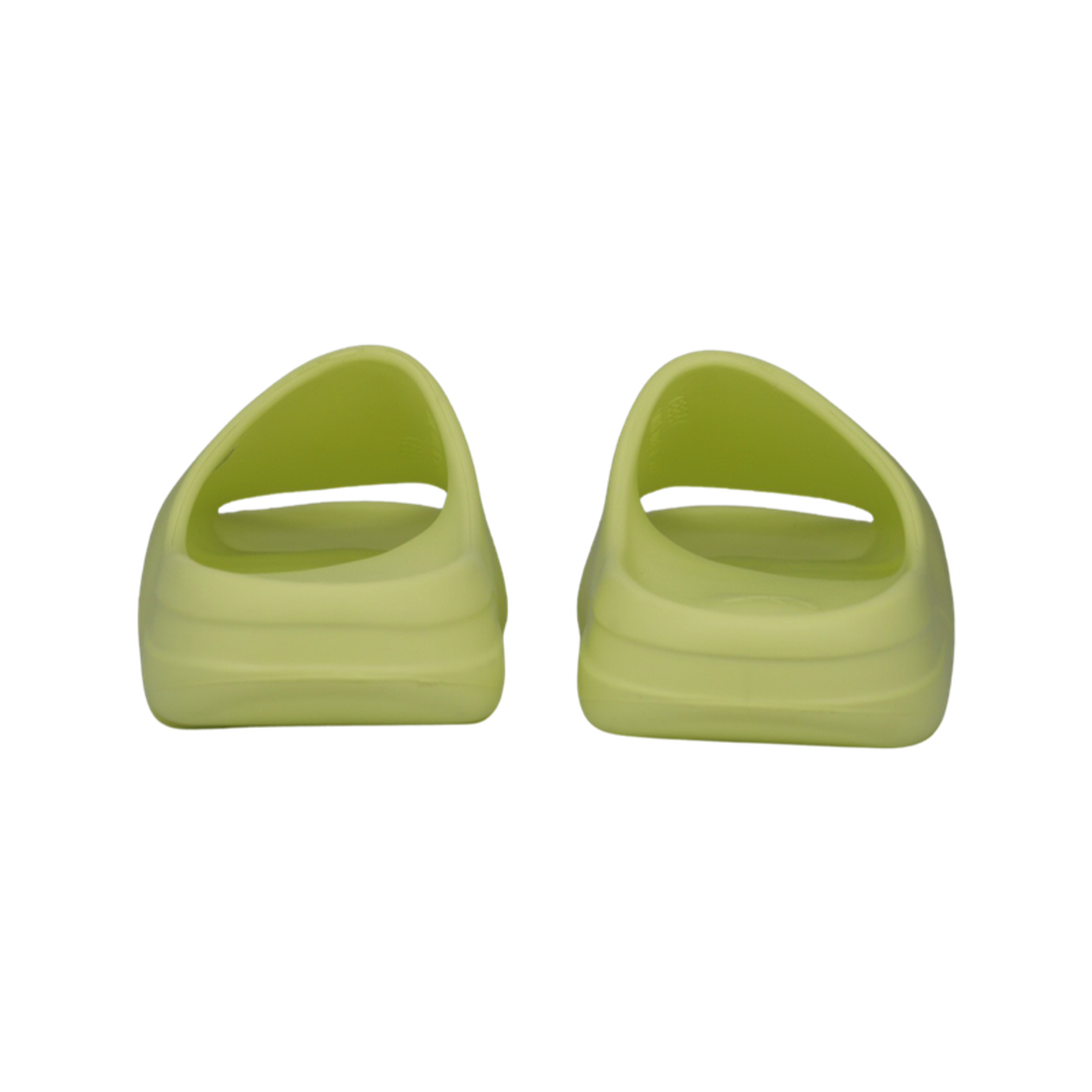 Alternate View 3 of Adidas Yeezy Slides Glow Green (GX6138) Kanye West Men's Size 5-