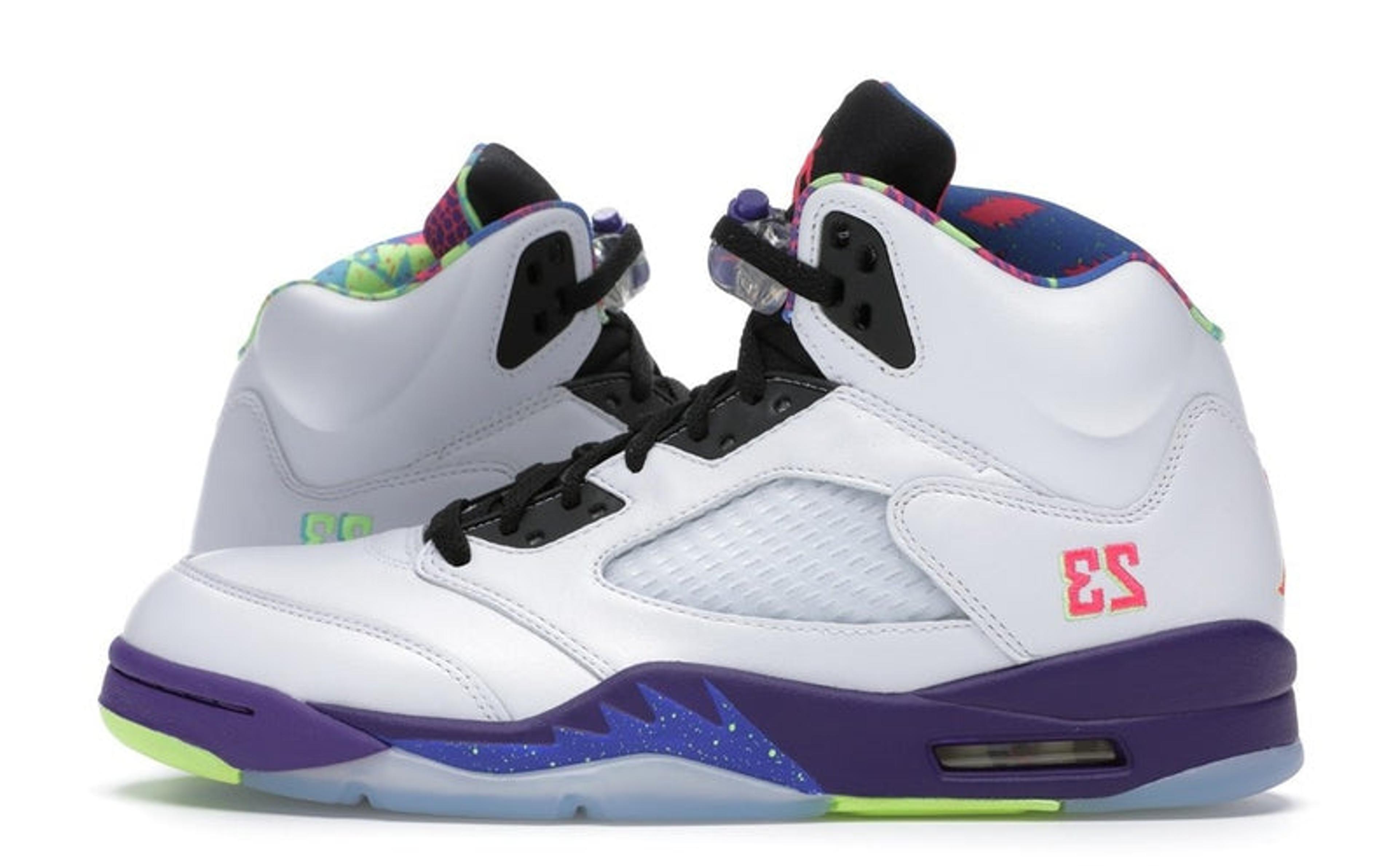 Alternate View 2 of Nike Jordan 5 Retro Alternate Bel-Air (DB3335-100) Men's Size 8-