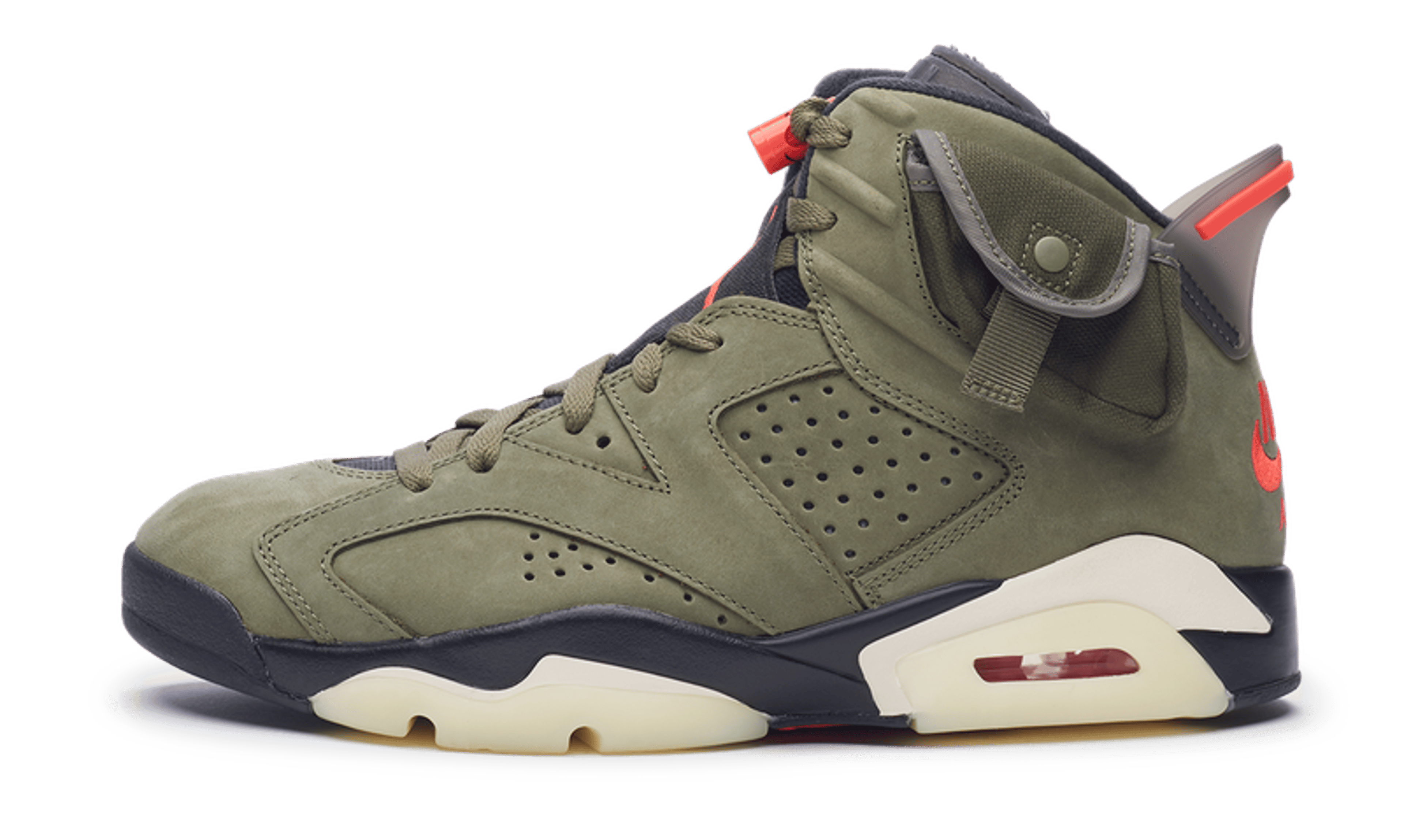 Nike Jordan 6 Retro x Travis Scott OIive Green (CN1084-200) Men 