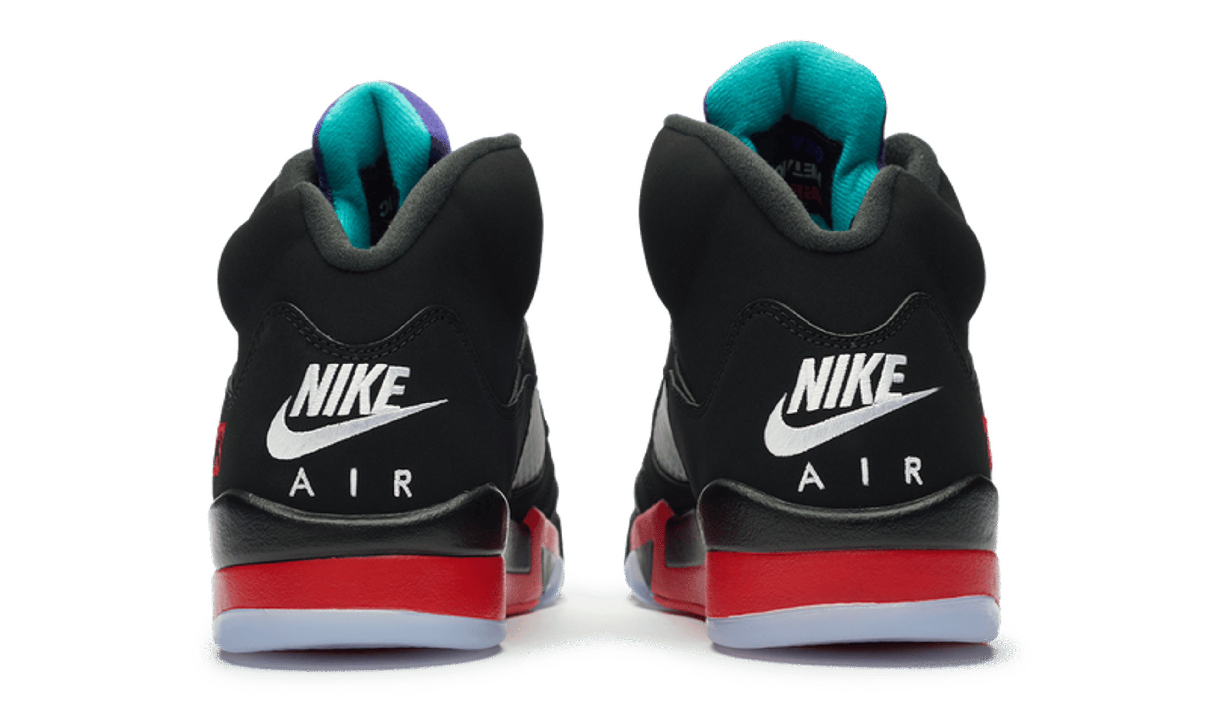 Alternate View 1 of Nike Jordan 5 Retro Top 3 Black Red Grape (CZ1786-001) Men's Siz
