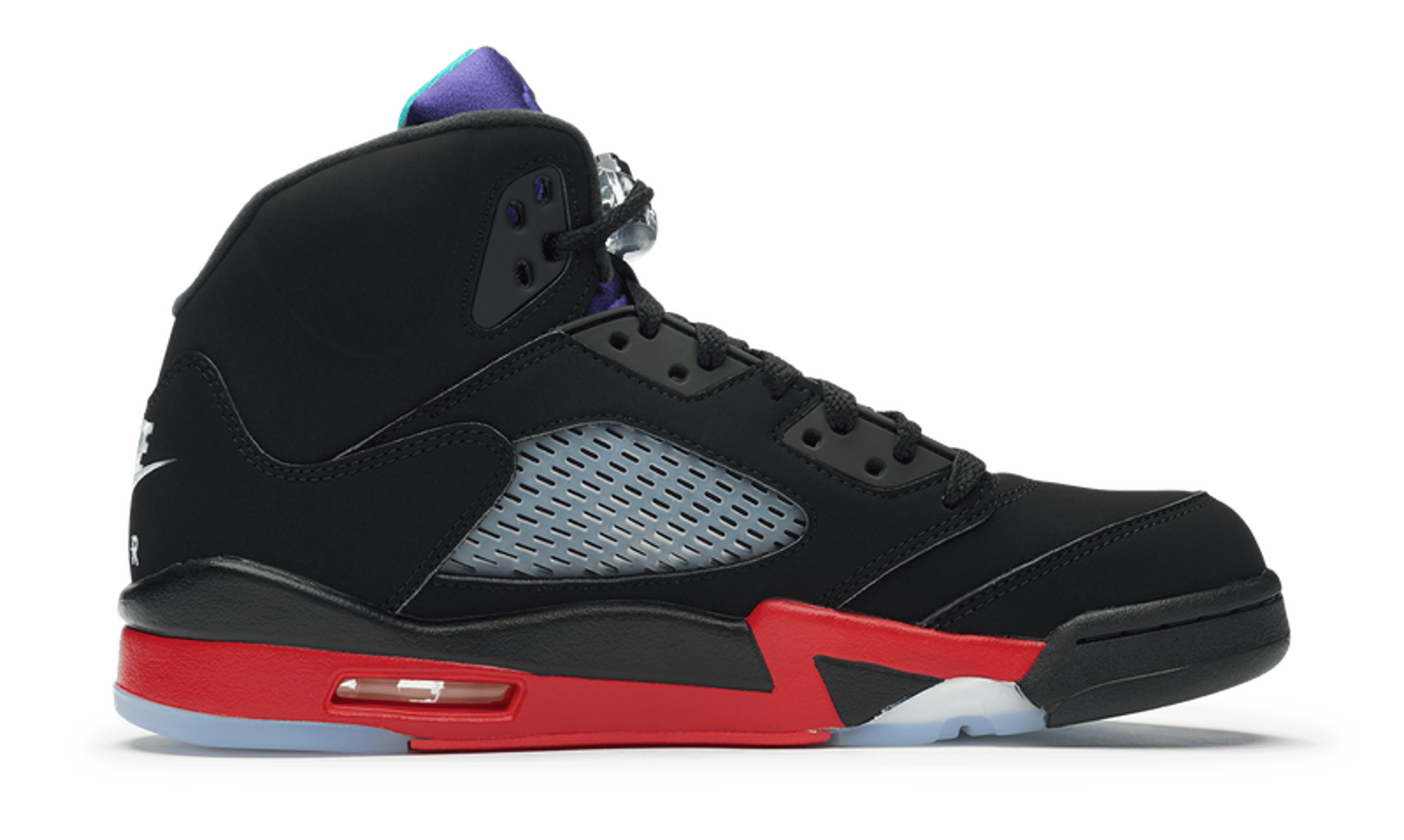 Nike Jordan 5 Retro Top 3 Black Red Grape (CZ1786-001) Men's Siz