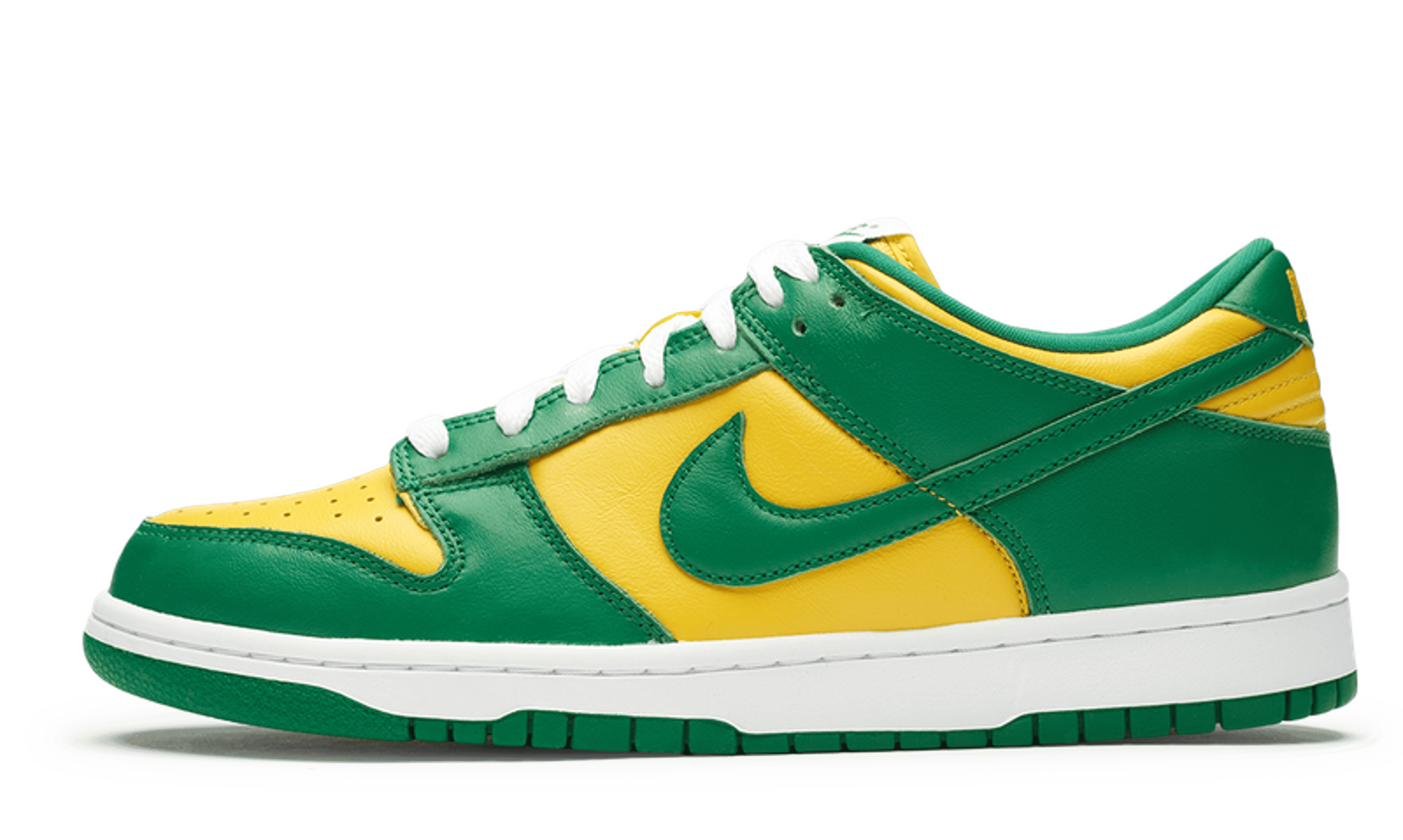 Nike Dunk Low SP Brazil 2020 Green Yellow (CU1727-700) Men's Siz