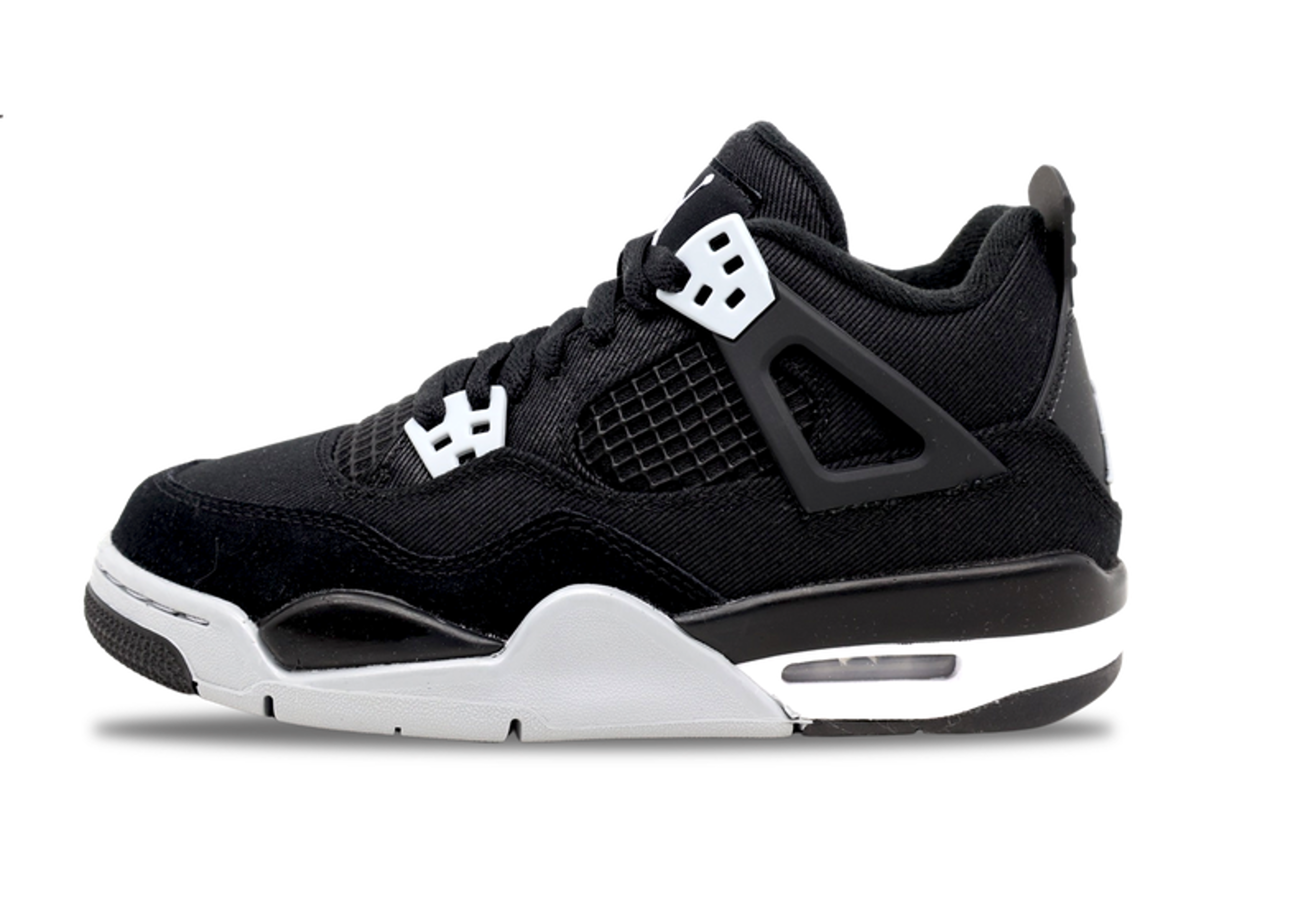 Nike Jordan 4 Retro SE Black Canvas (GS)