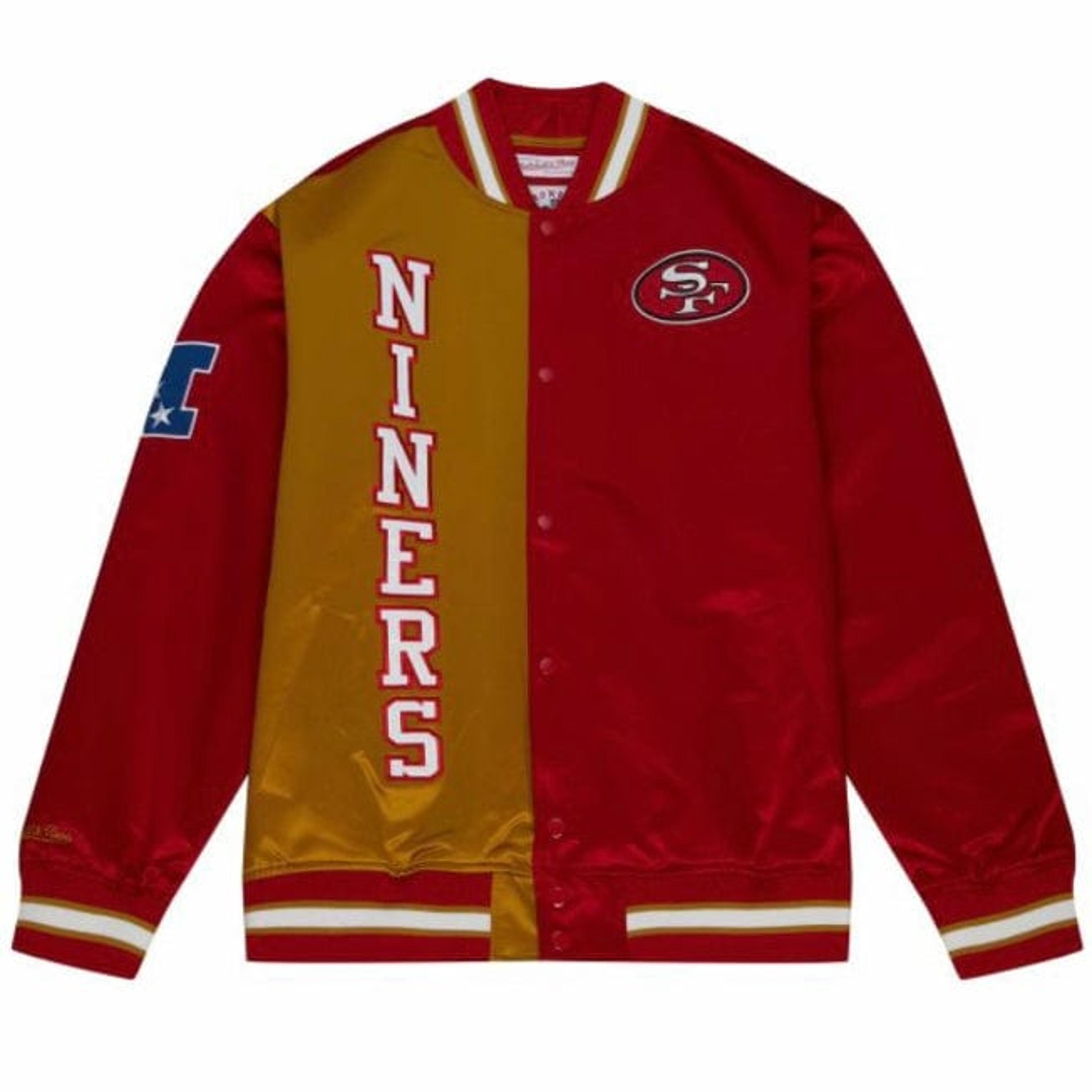 Mitchell & Ness NFL SF 49ers Team OG 2.0 Lightweight Jacket (Sca