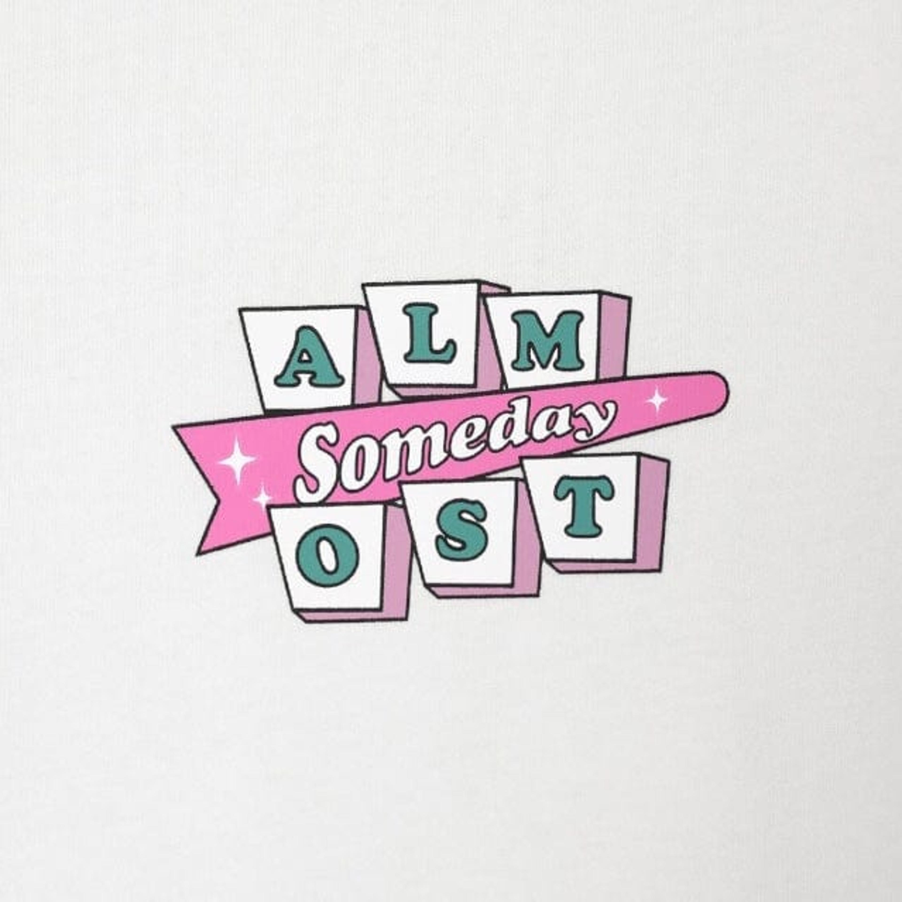 Alternate View 2 of Almost Someday Retro Tee (Cream) AS-W23-TS-RTR