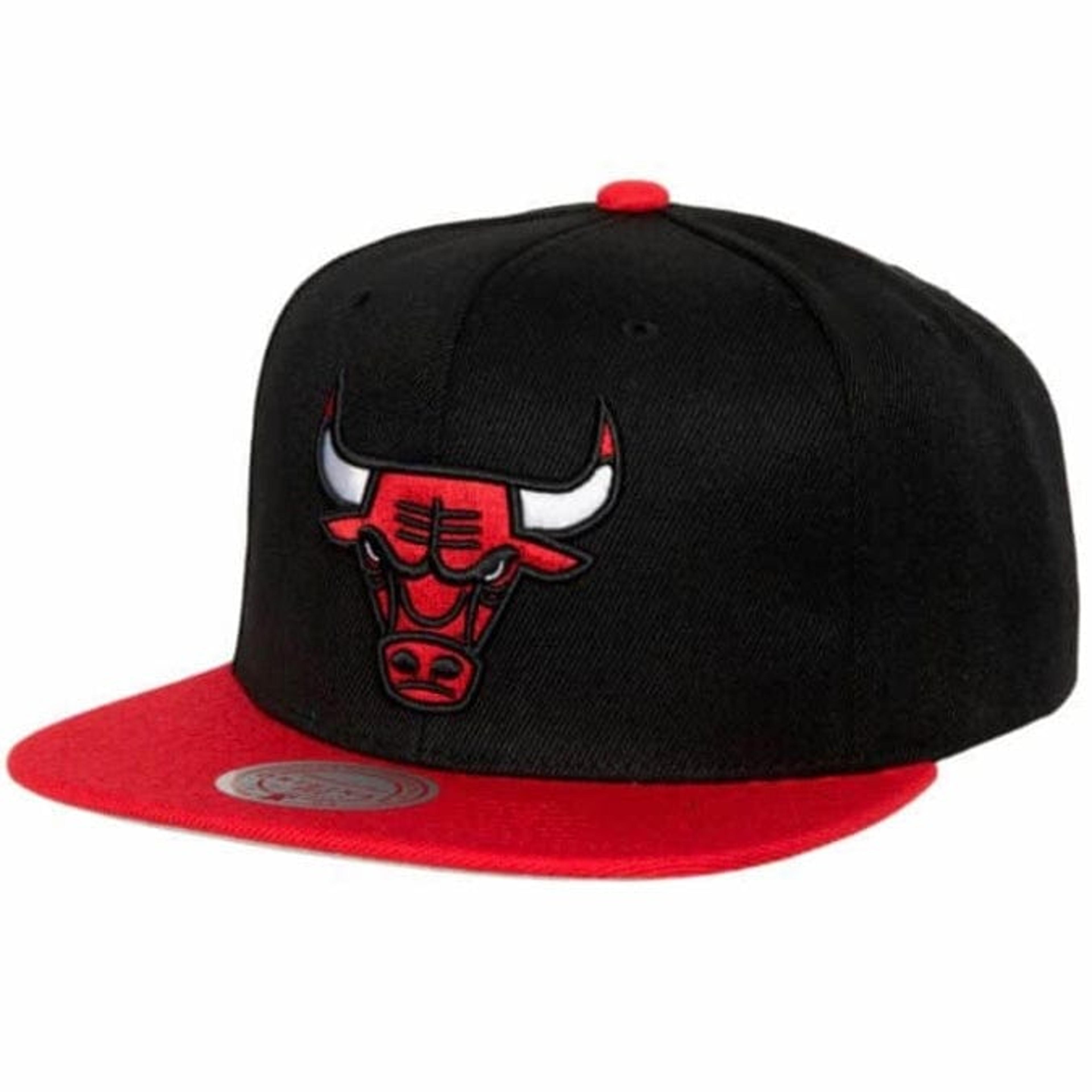 Mitchell & Ness NBA Chicago Bulls Side Core 2.0 Snapback (Black/