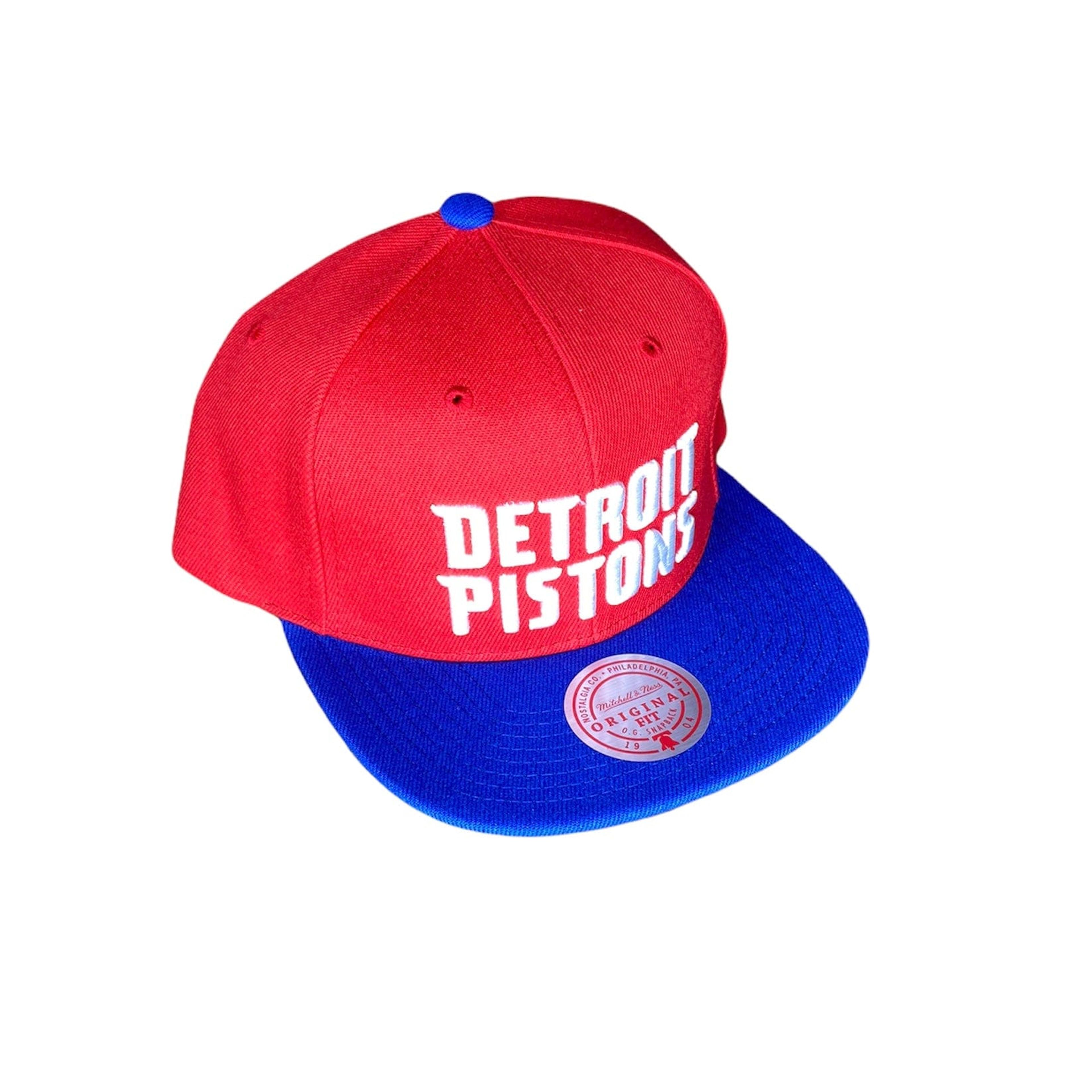 Mitchell & Ness Nba Detroit Pistons Core Basic Snapback (Red/Roy