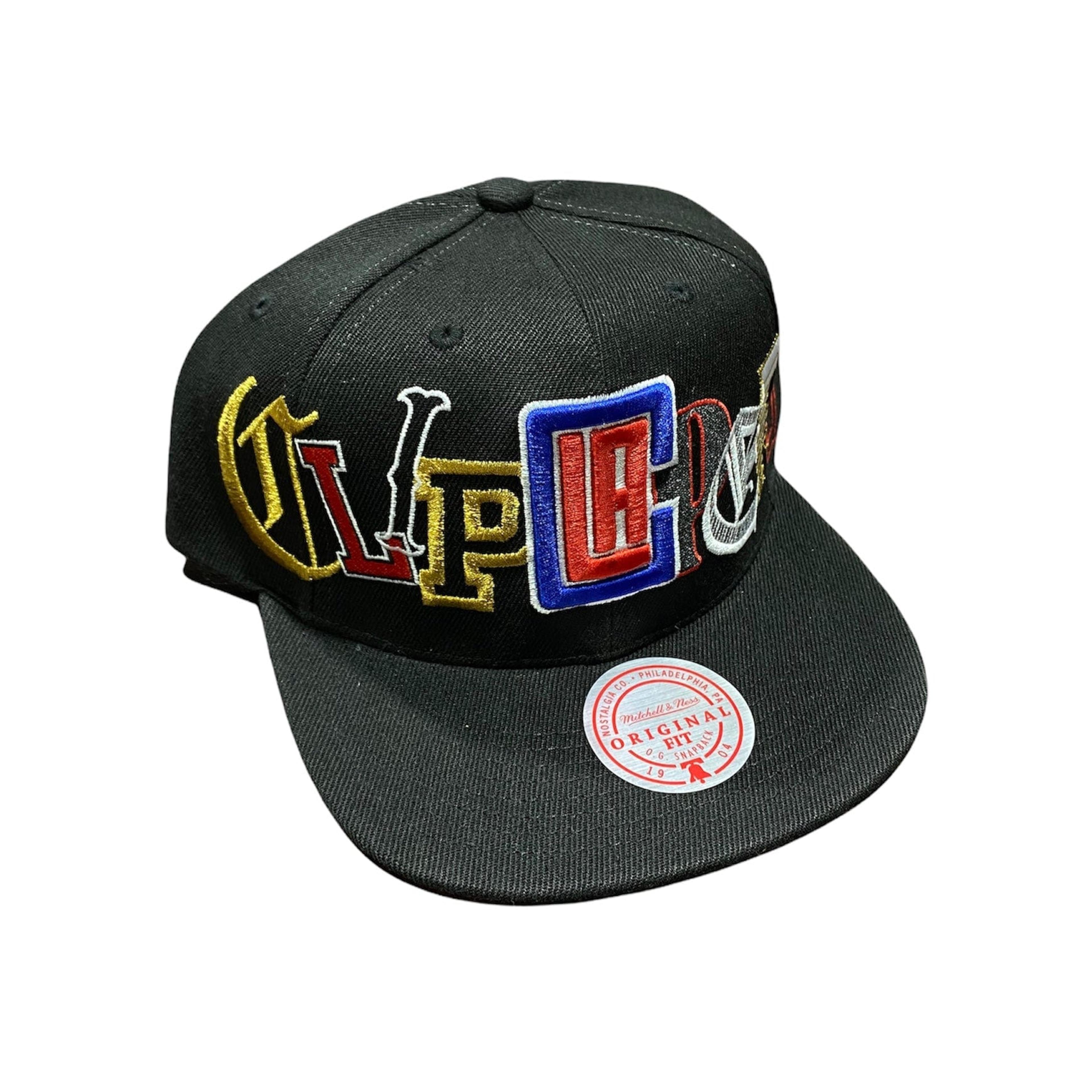 Mitchell & Ness Nba Los Angeles Clippers Hype Type Snapback (Bla