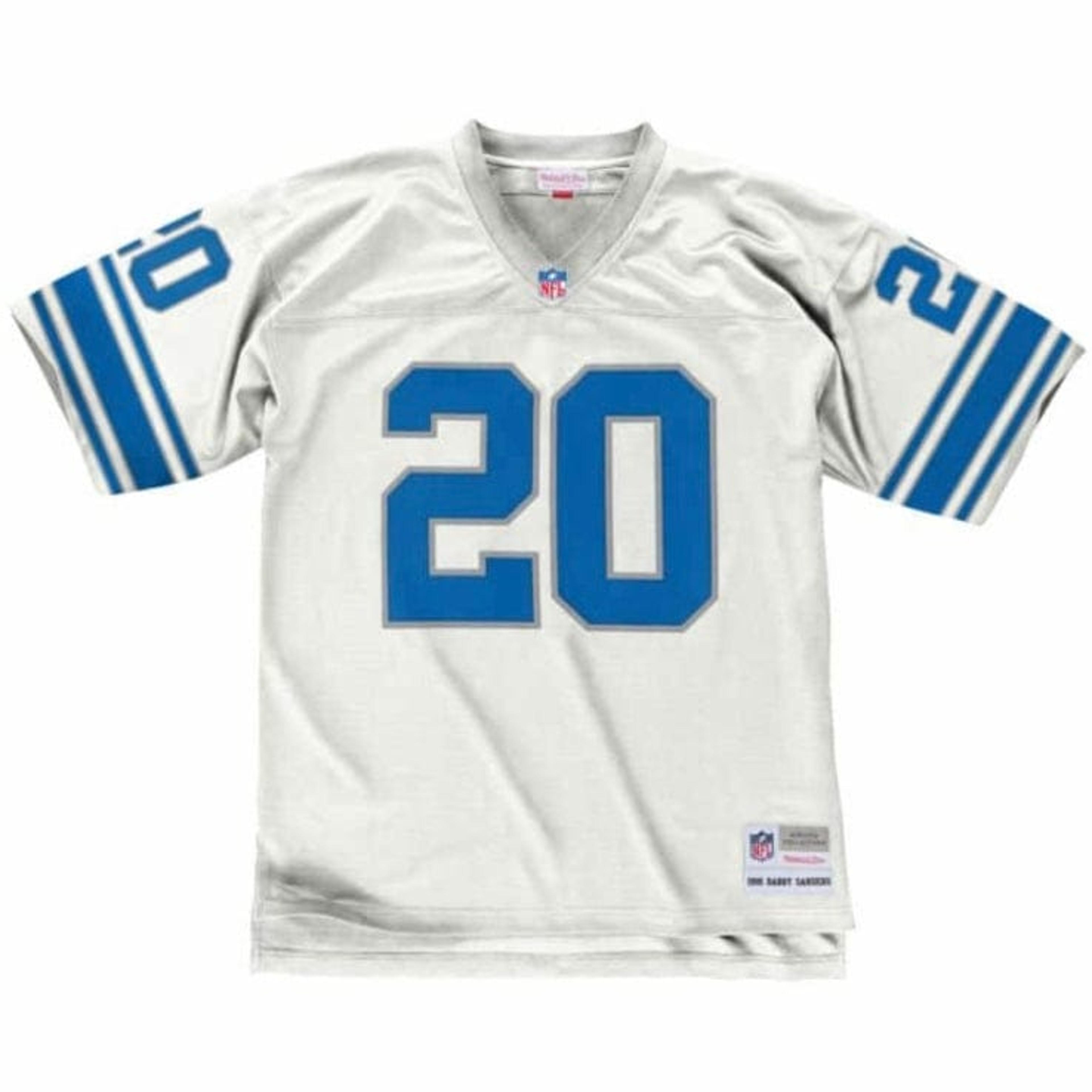 Mitchell & Ness Barry Sanders NFL Detroit Lions 1996 Legacy Jers