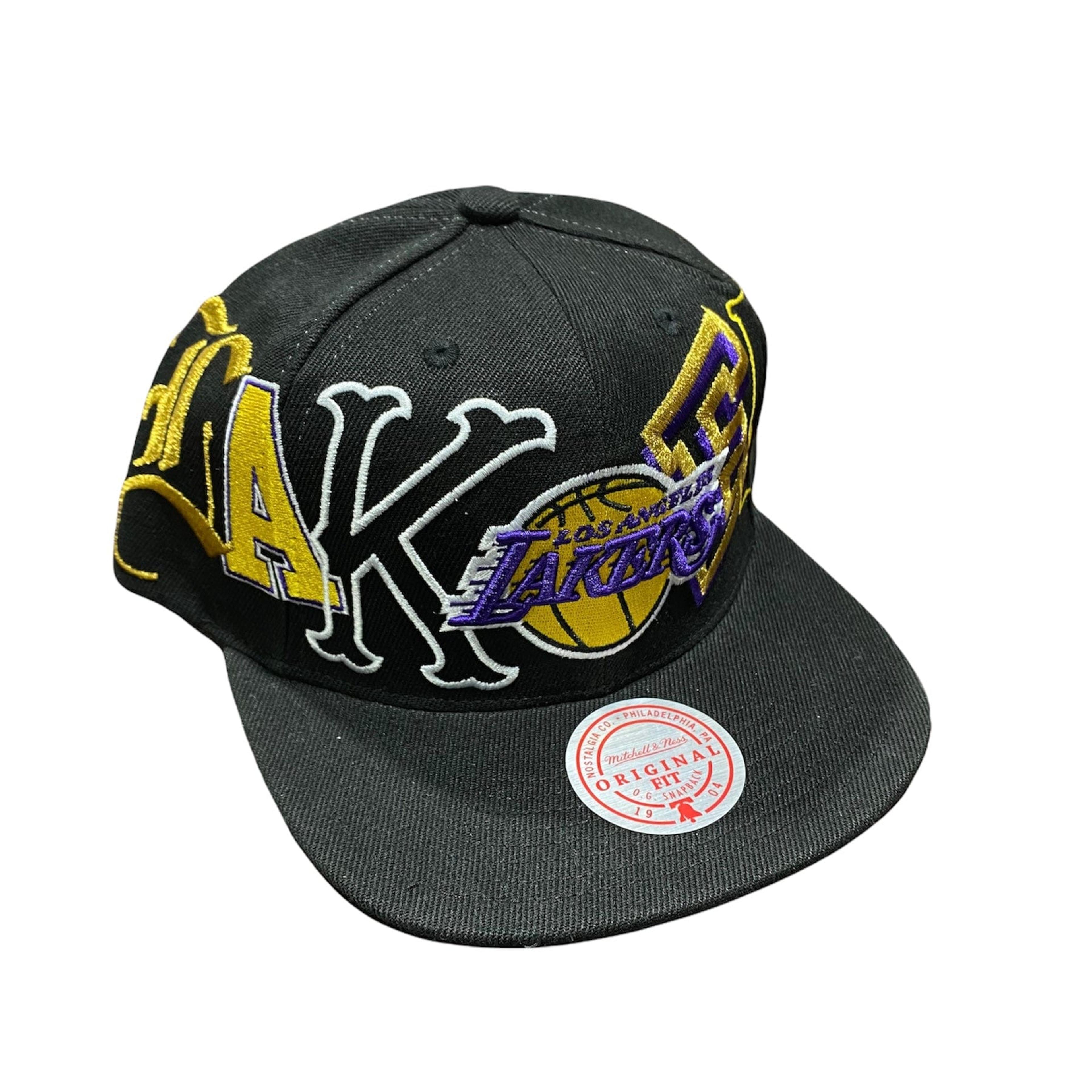 Mitchell & Ness Nba Los Angeles Lakers Hype Type Snapback (Black