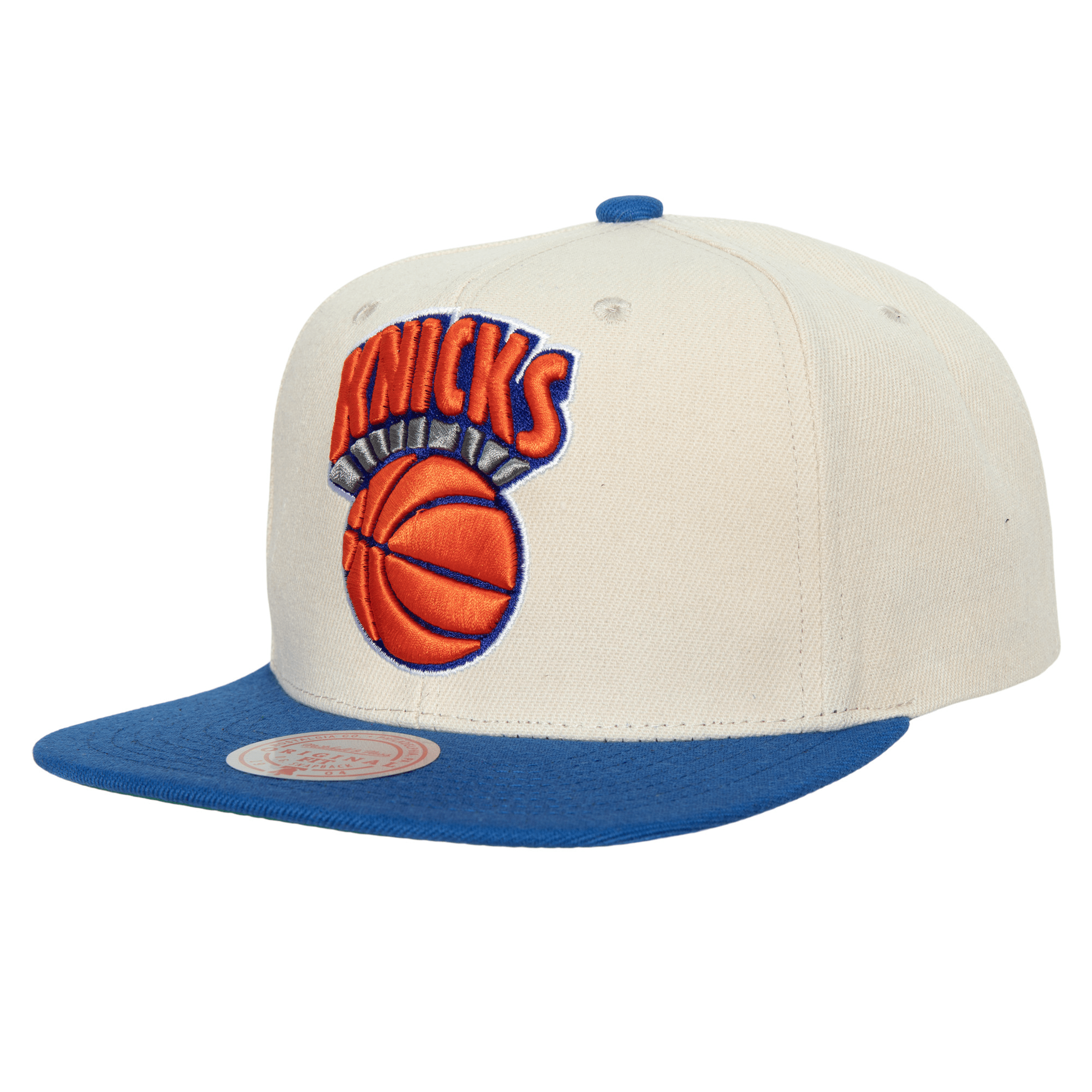 Mitchell & Ness Nba 35th Side Snapback Hwc Knicks (Off-White/Blu