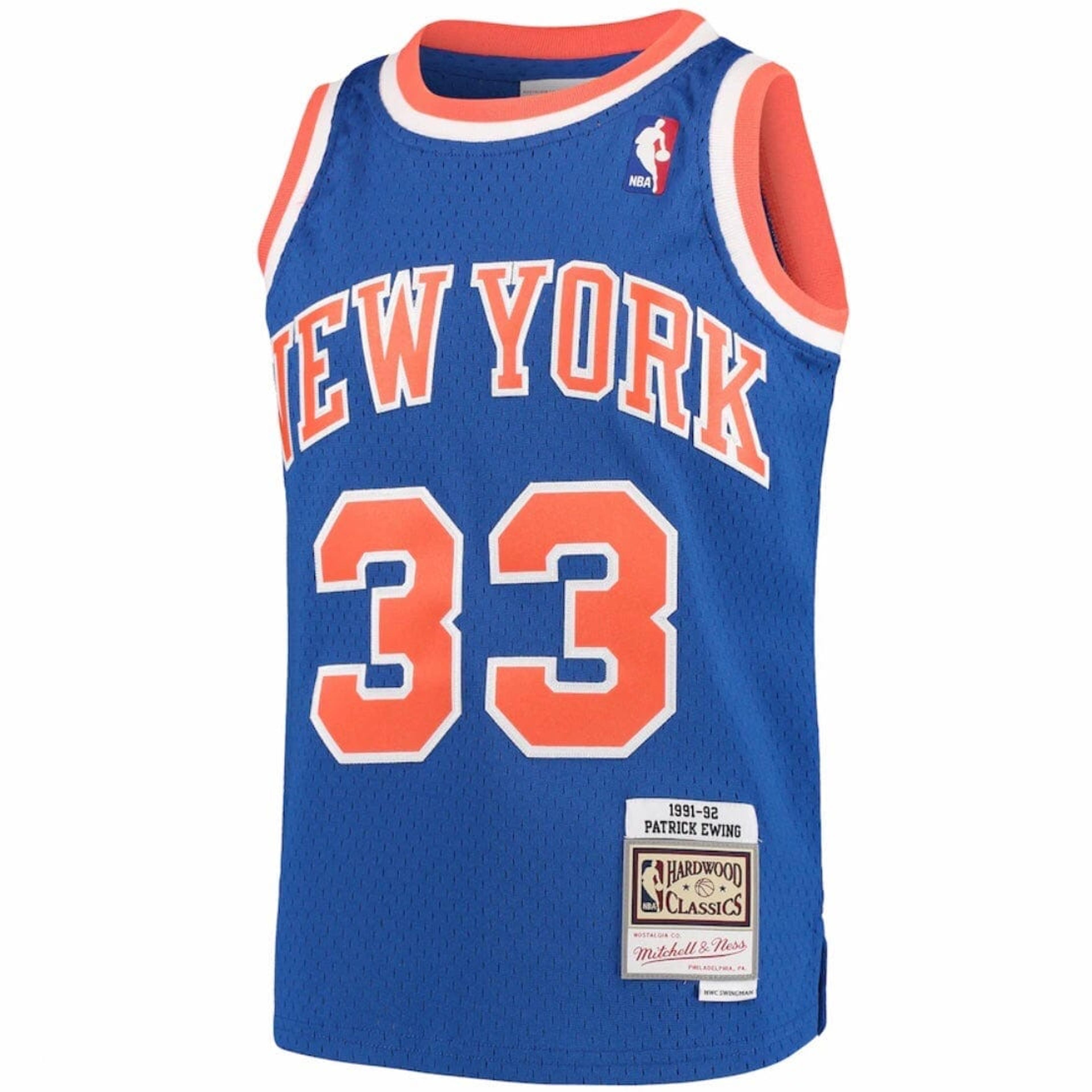 NTWRK - Youth Mitchell & Ness Nba NY Knicks Ewing Patrick Swingman